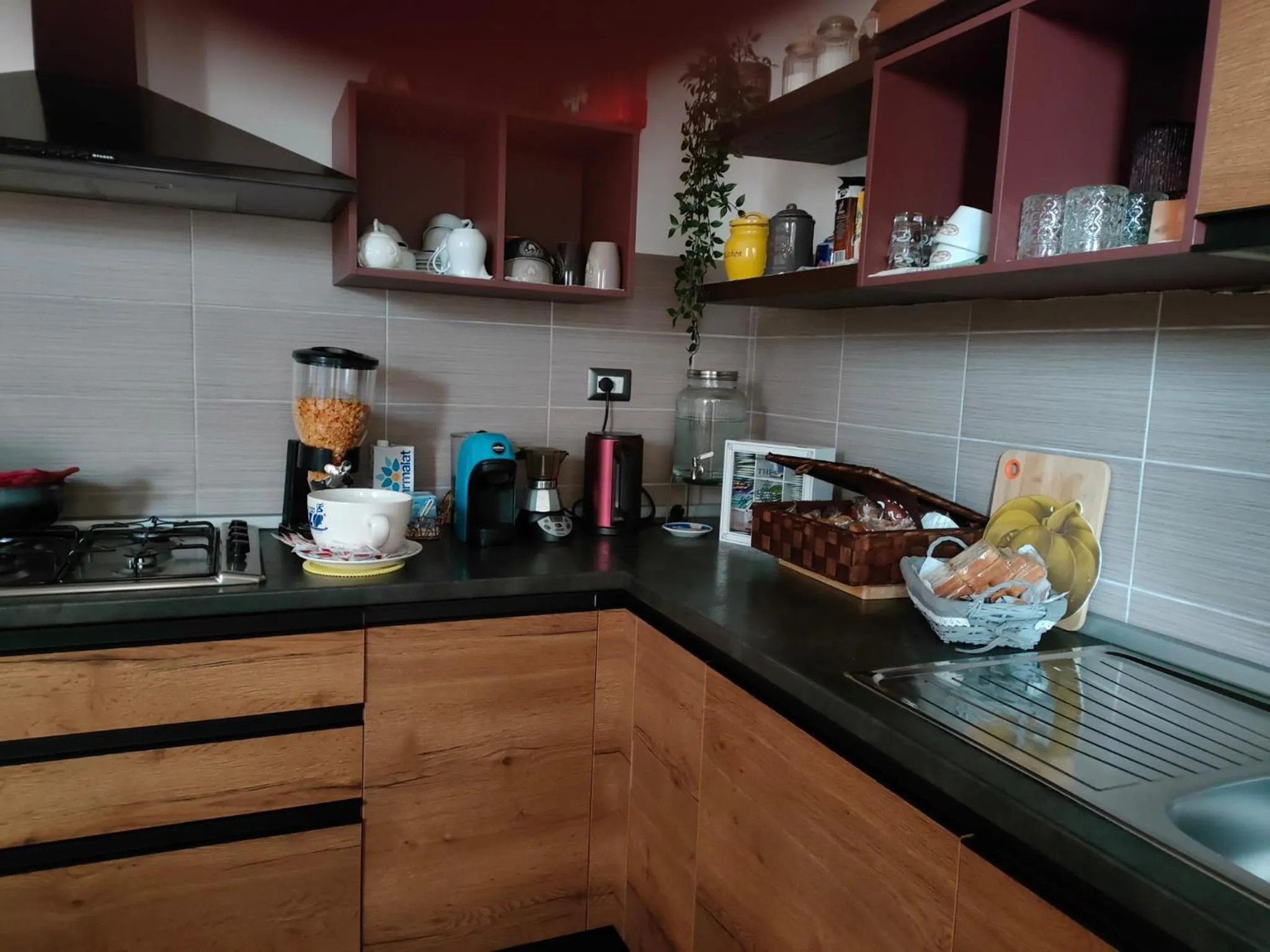 Coffee/tea facilities in B&B Libellula