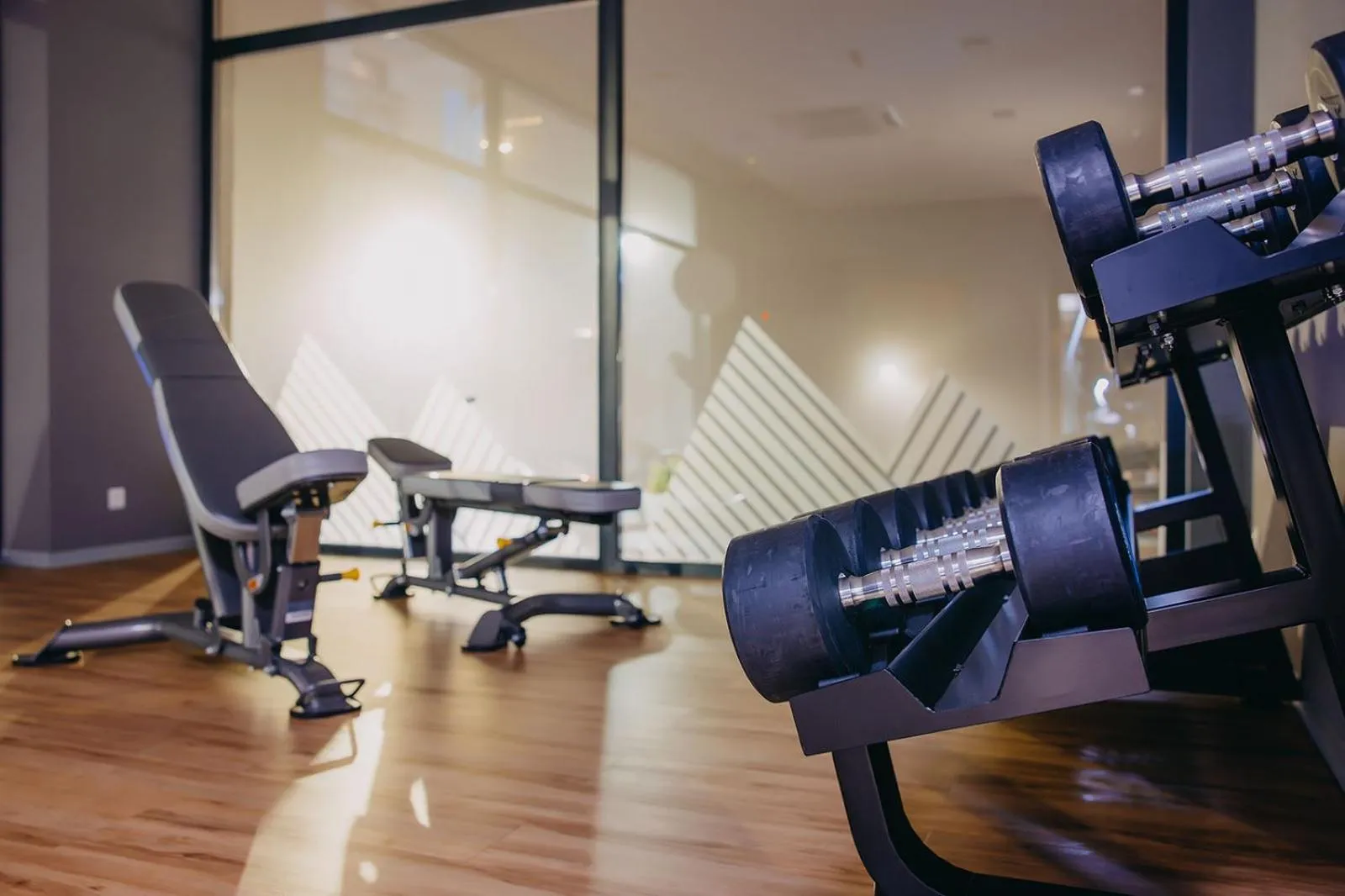 Fitness centre/facilities in Platinum Mountain Hotel&SPA