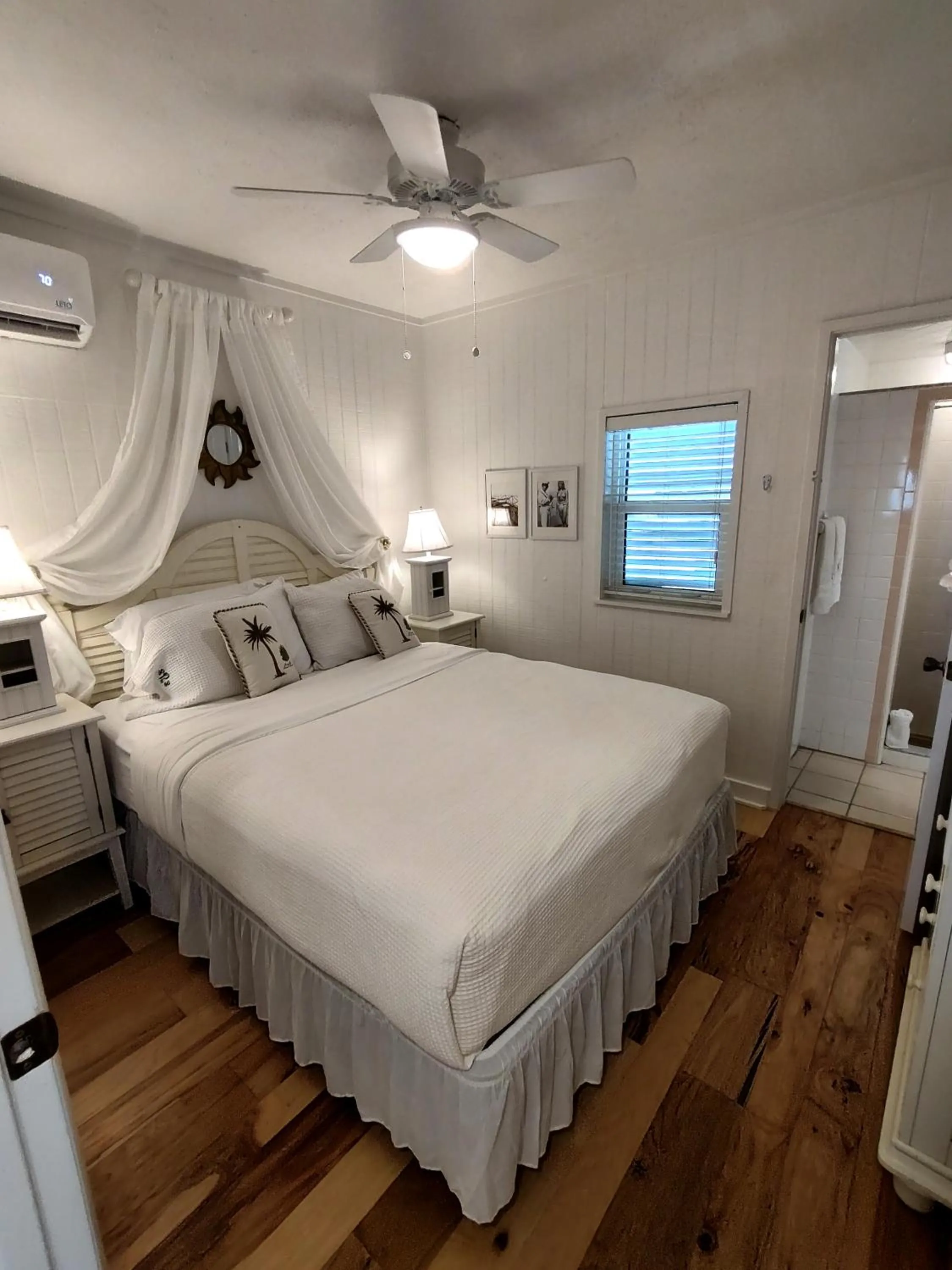 Bed in Bungalow Beach Resort