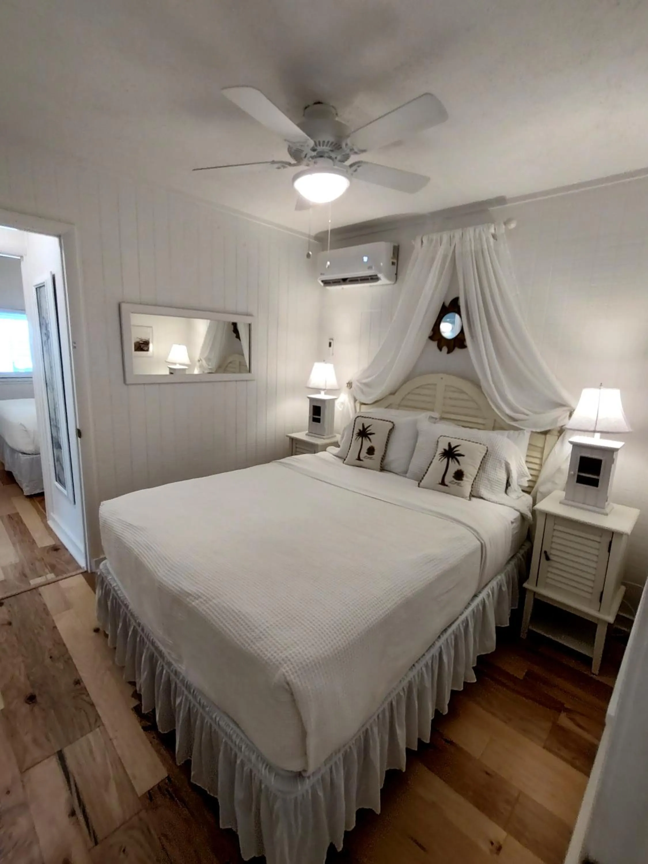 Bed in Bungalow Beach Resort