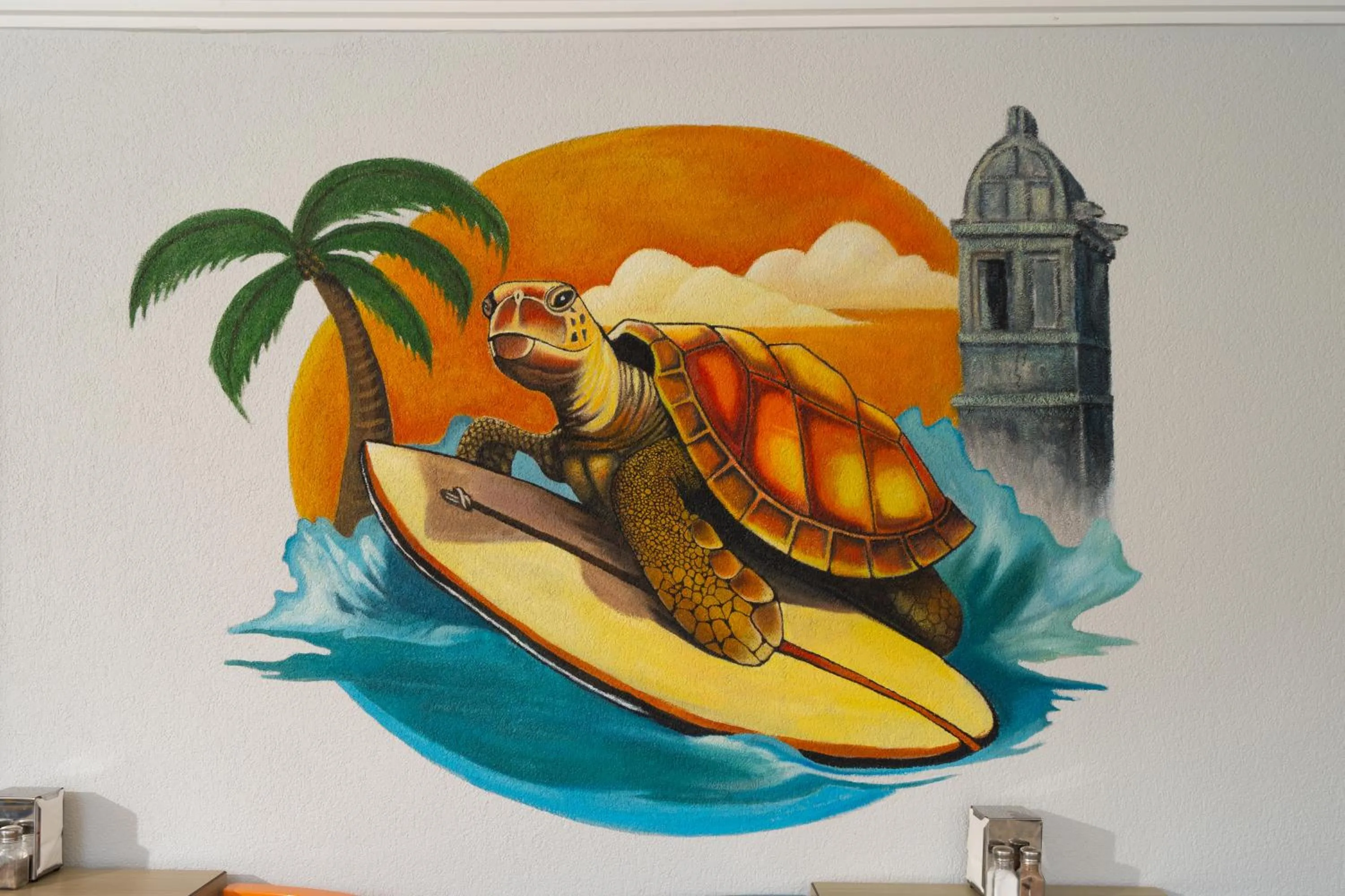 Decorative detail in İsinda Pansiyon