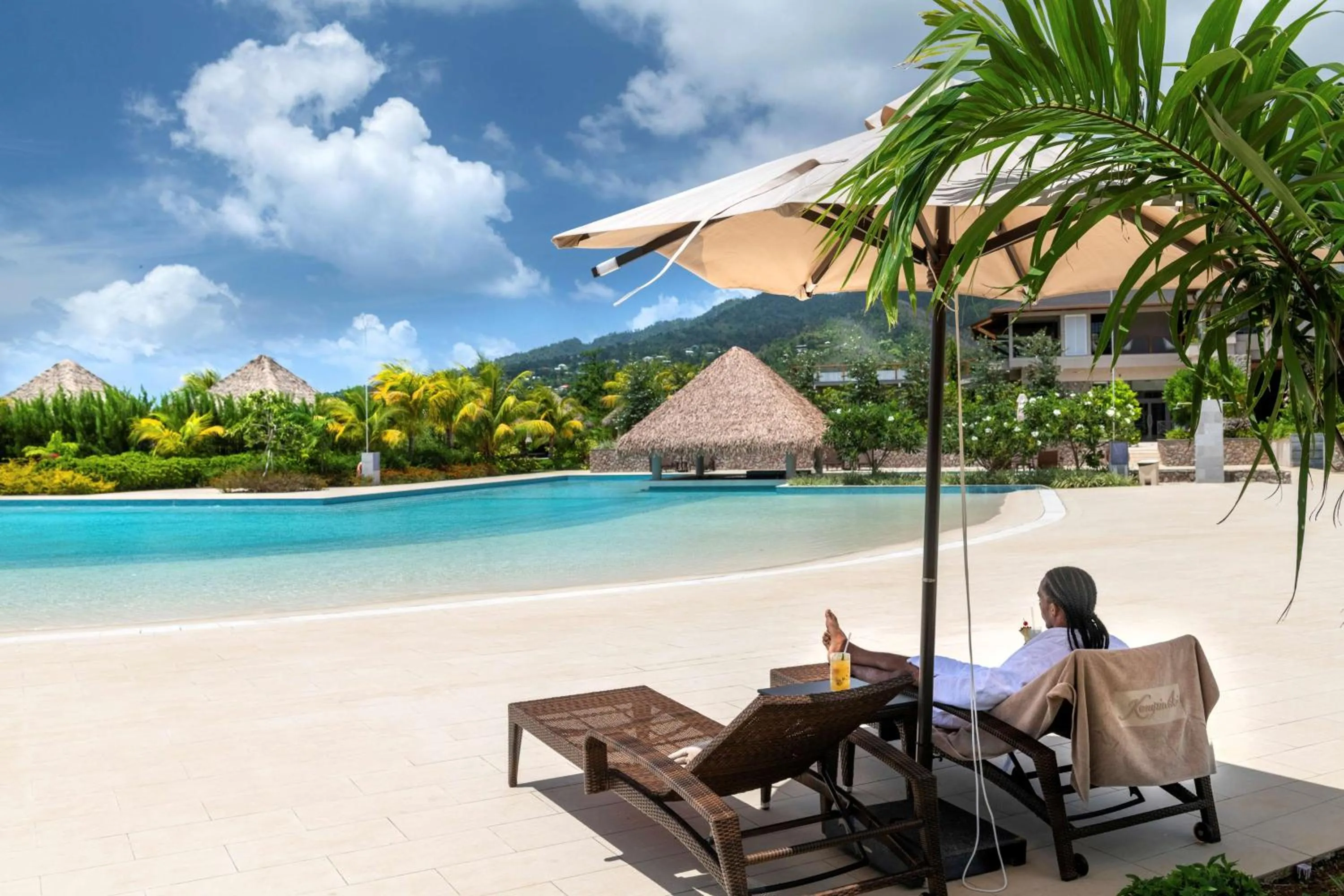 Pool view in InterContinental Dominica Cabrits Resort & Spa by IHG