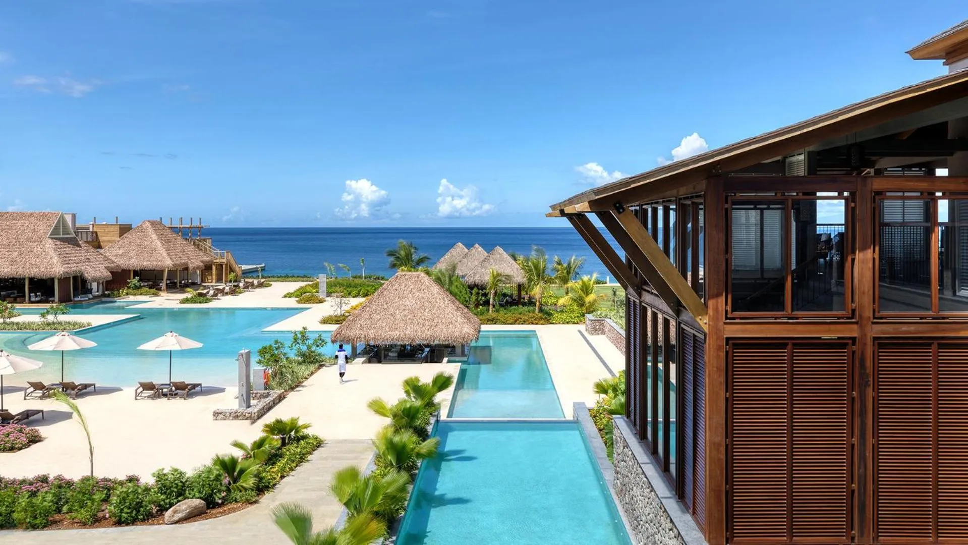 Pool view in InterContinental Dominica Cabrits Resort & Spa by IHG