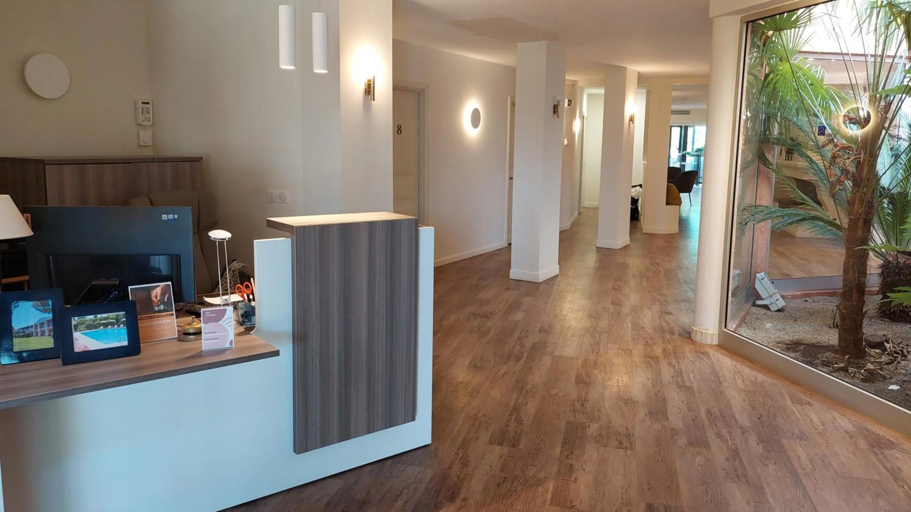 Lobby or reception in Castel 'Provence