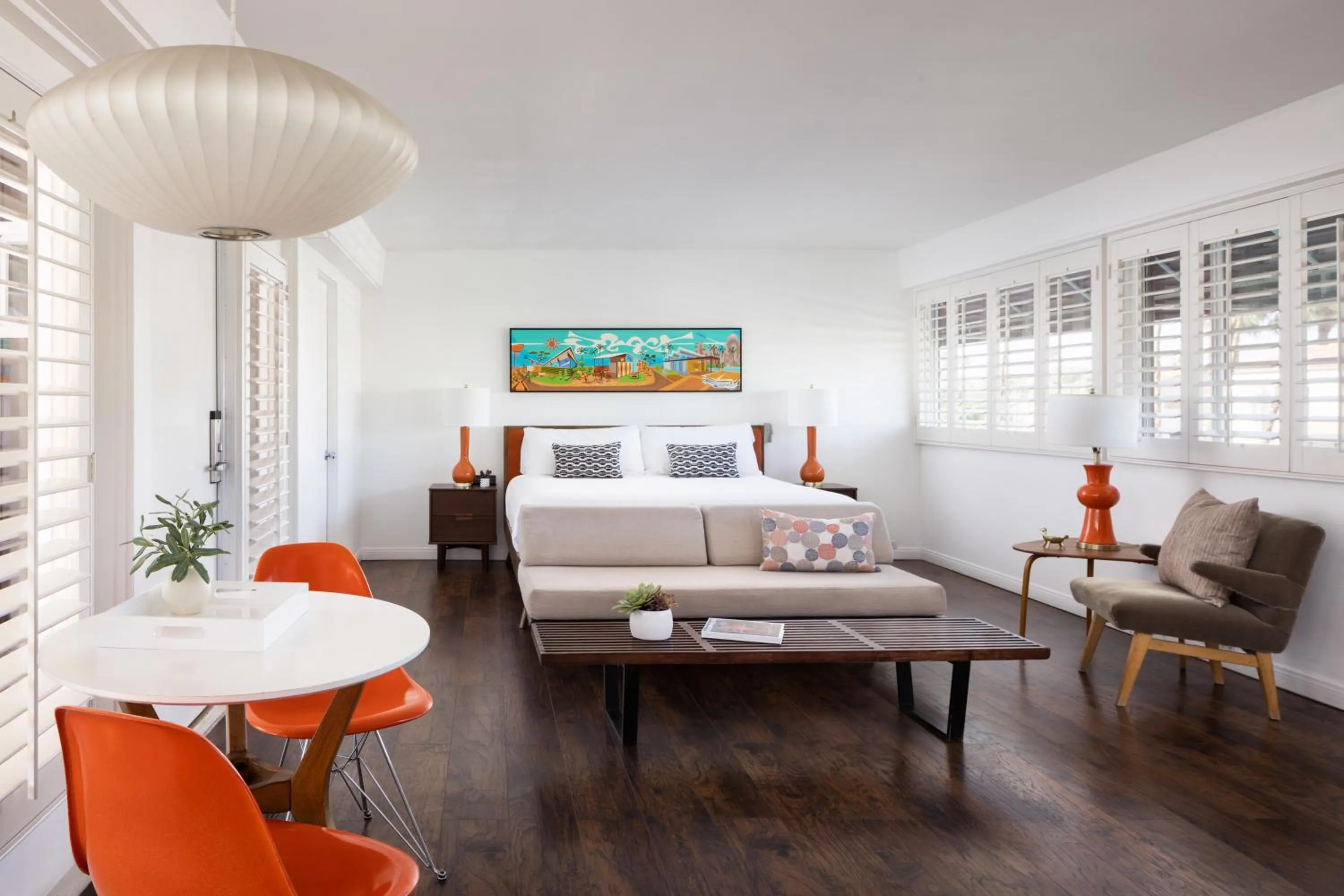 Bed in Del Marcos Hotel