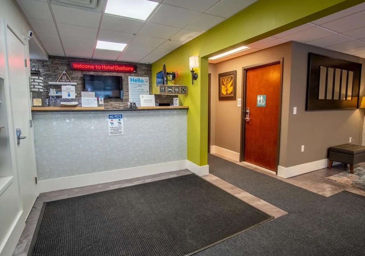 Lobby or reception in Hotel Dushore