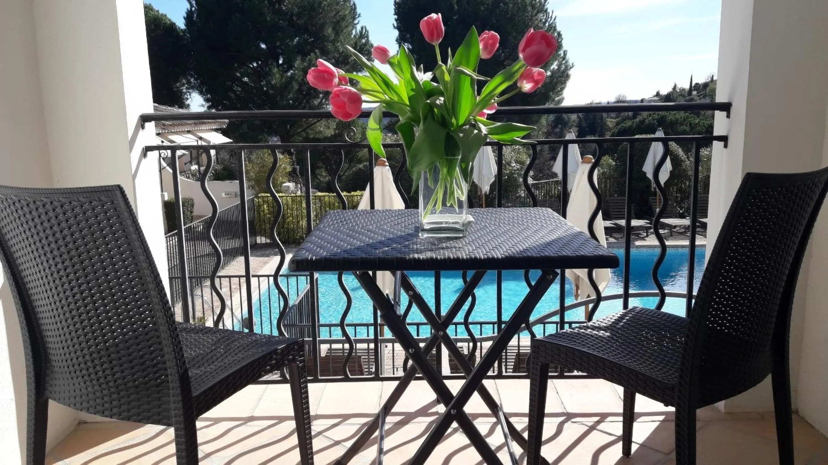 Balcony/Terrace in Les Vergers de Saint Paul