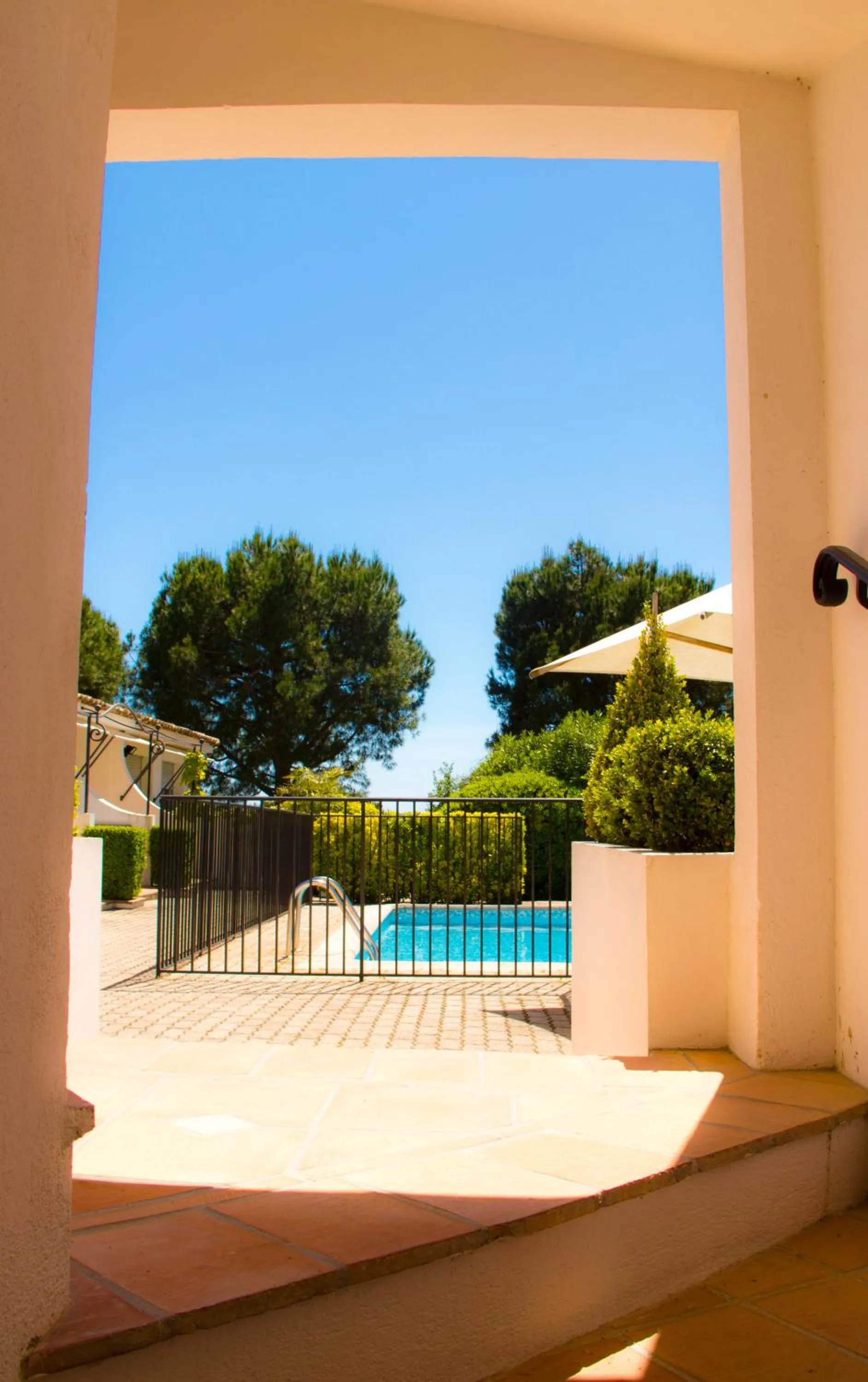 Pool view in Les Vergers de Saint Paul