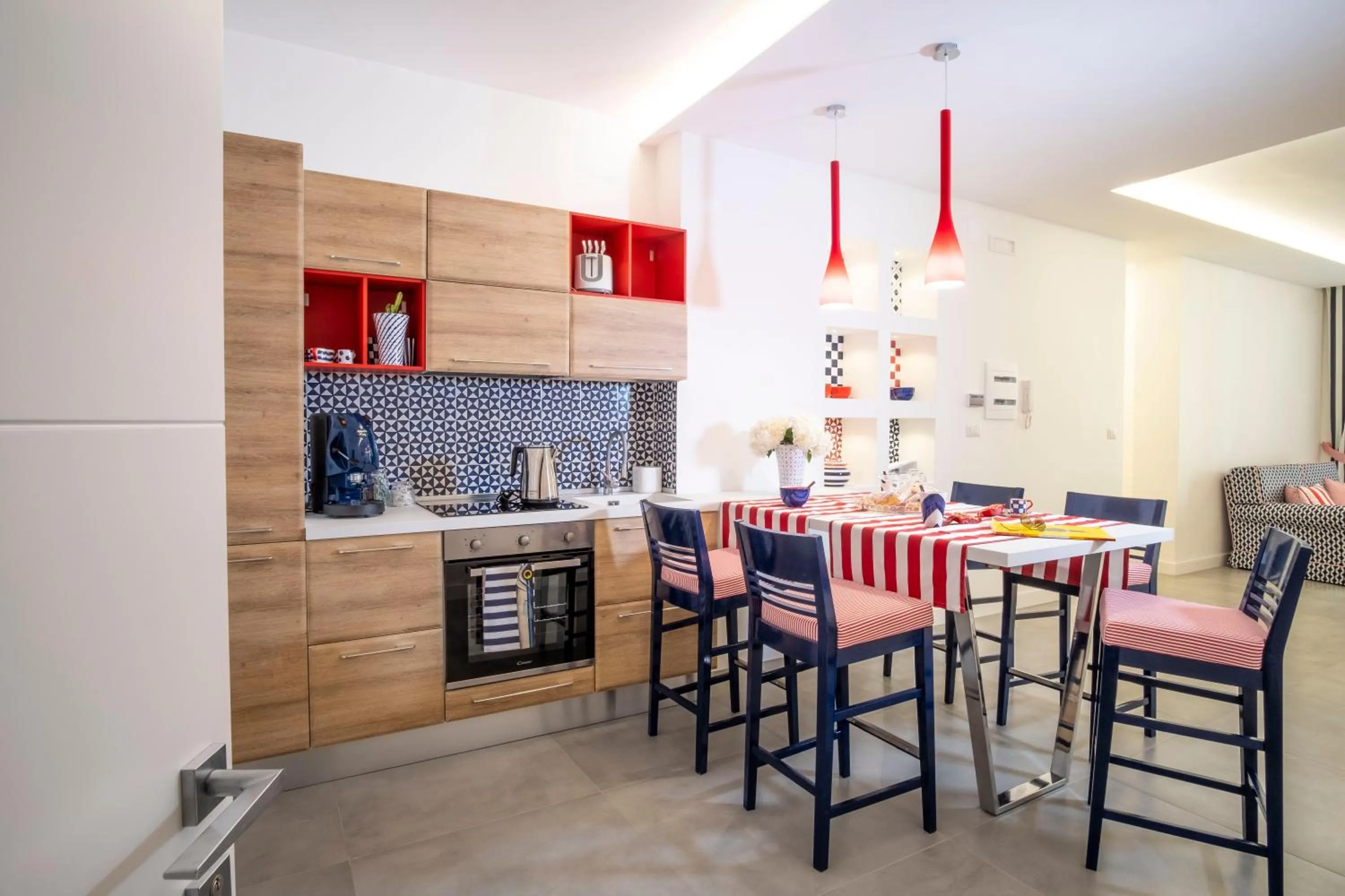Kitchen or kitchenette in YourHome - Unica Luxury Apartment