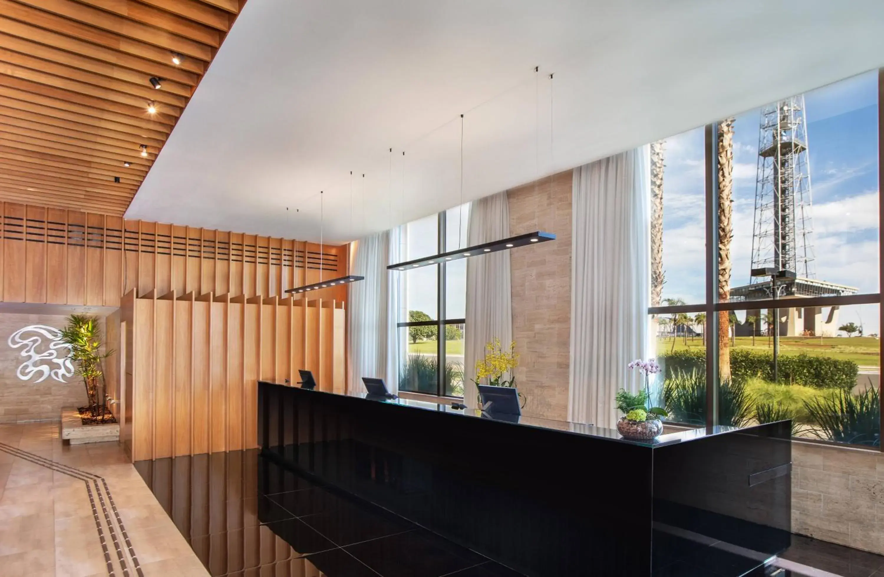 Lobby or reception in Hotel Brasil 21 Convention Affiliated by Meliá Lobby or reception in Hotel Brasil 21 Convention Affiliated by Meliá