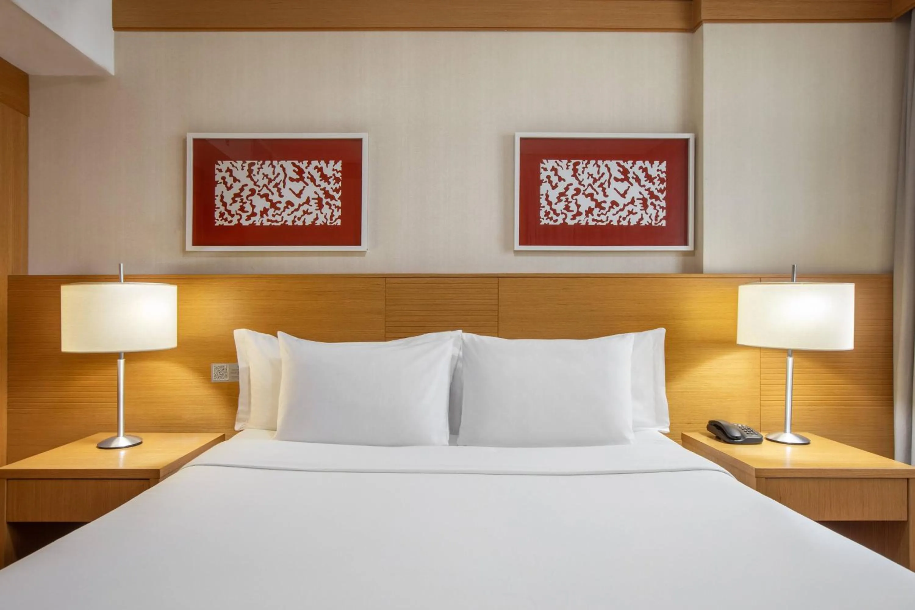 Bed in Hotel Brasil 21 Convention Affiliated by Meliá