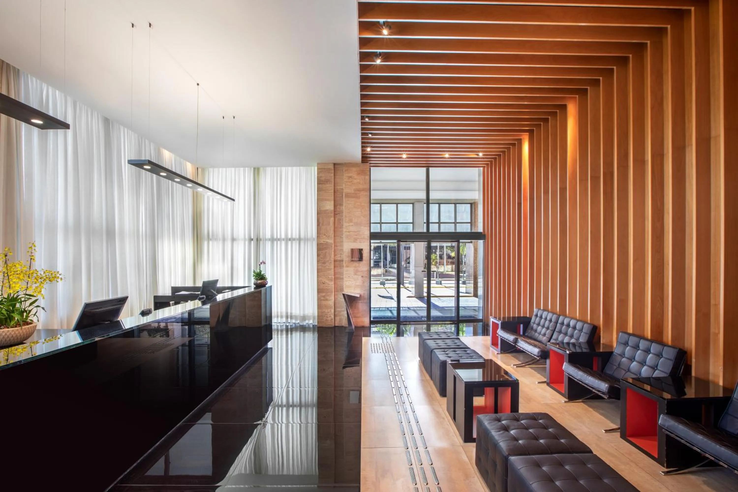 Lobby or reception in Brasil 21 Convention Affiliated by Meliá