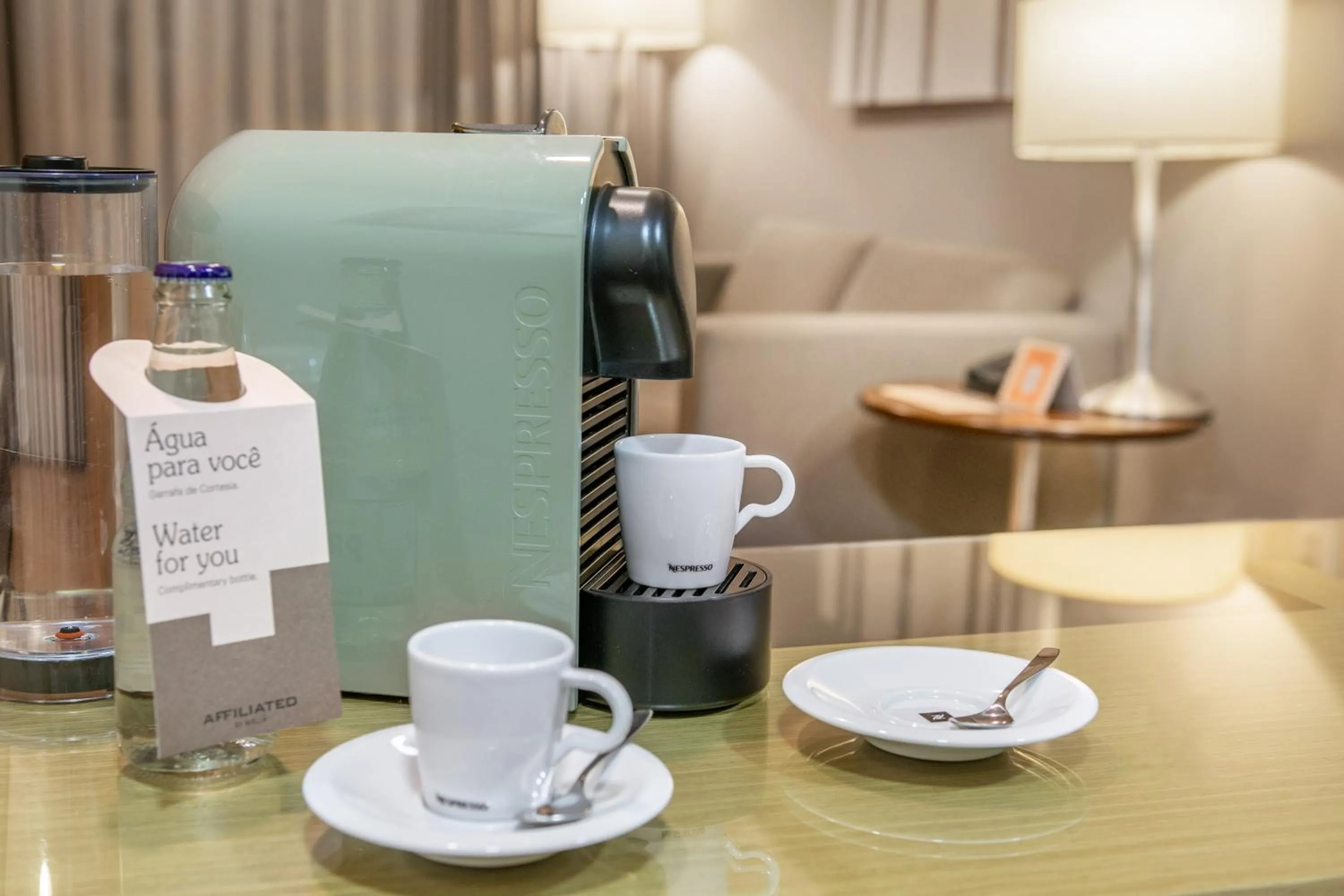 Coffee/tea facilities in Brasil 21 Convention Affiliated by Meliá