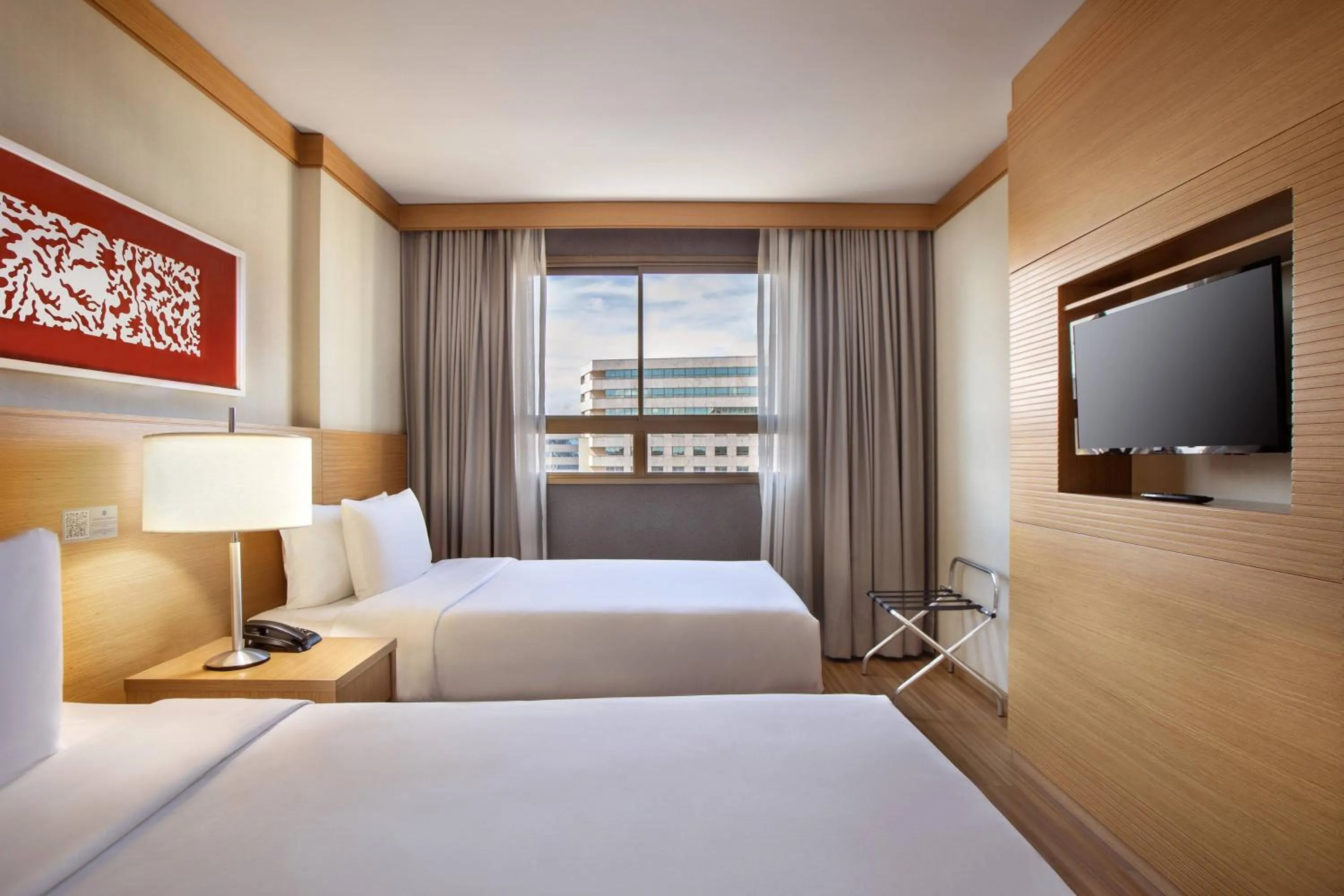 Property building, Bed in Hotel Brasil 21 Convention Affiliated by Meliá