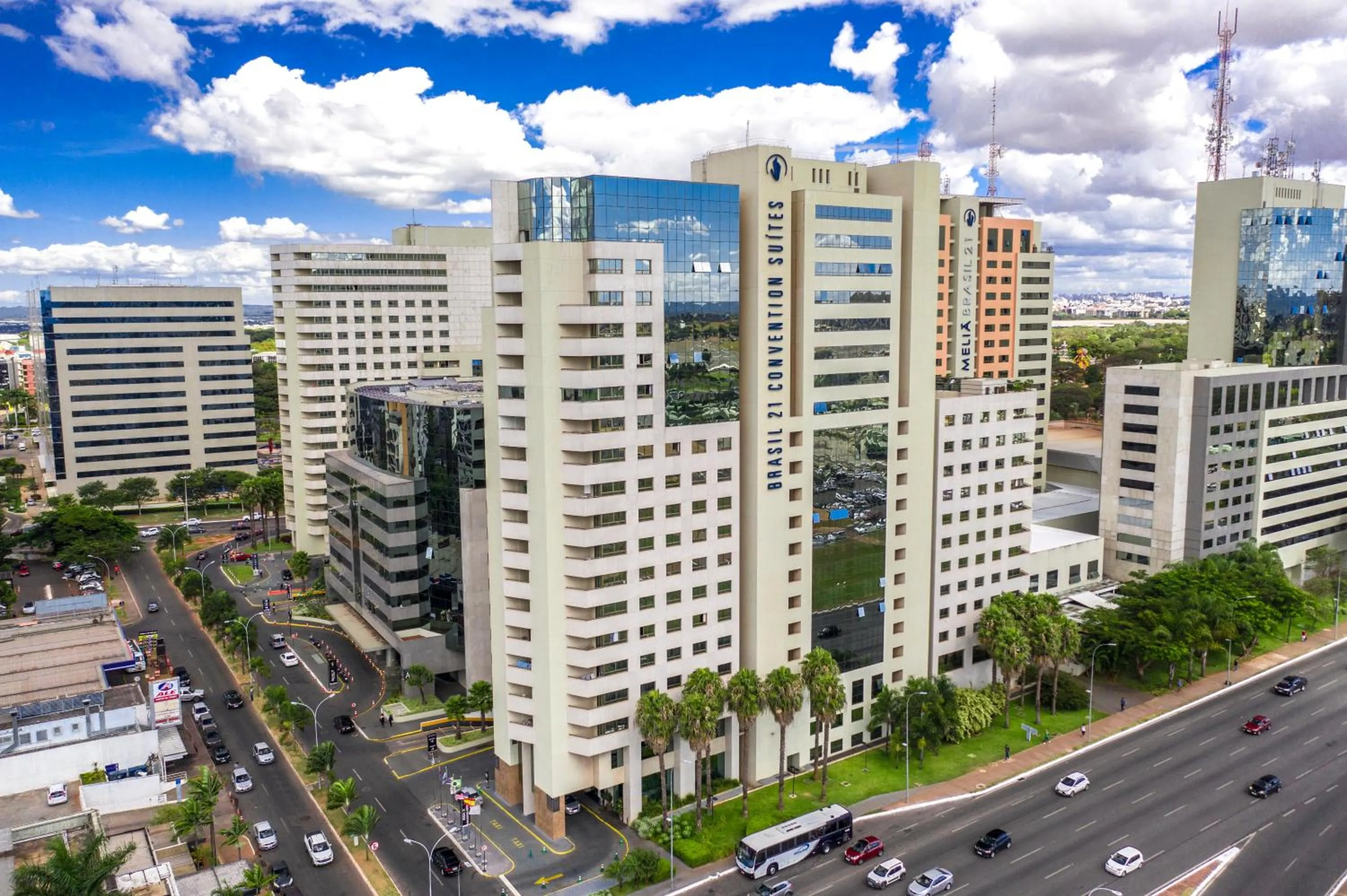 Facade/entrance in Brasil 21 Convention Affiliated by Meliá