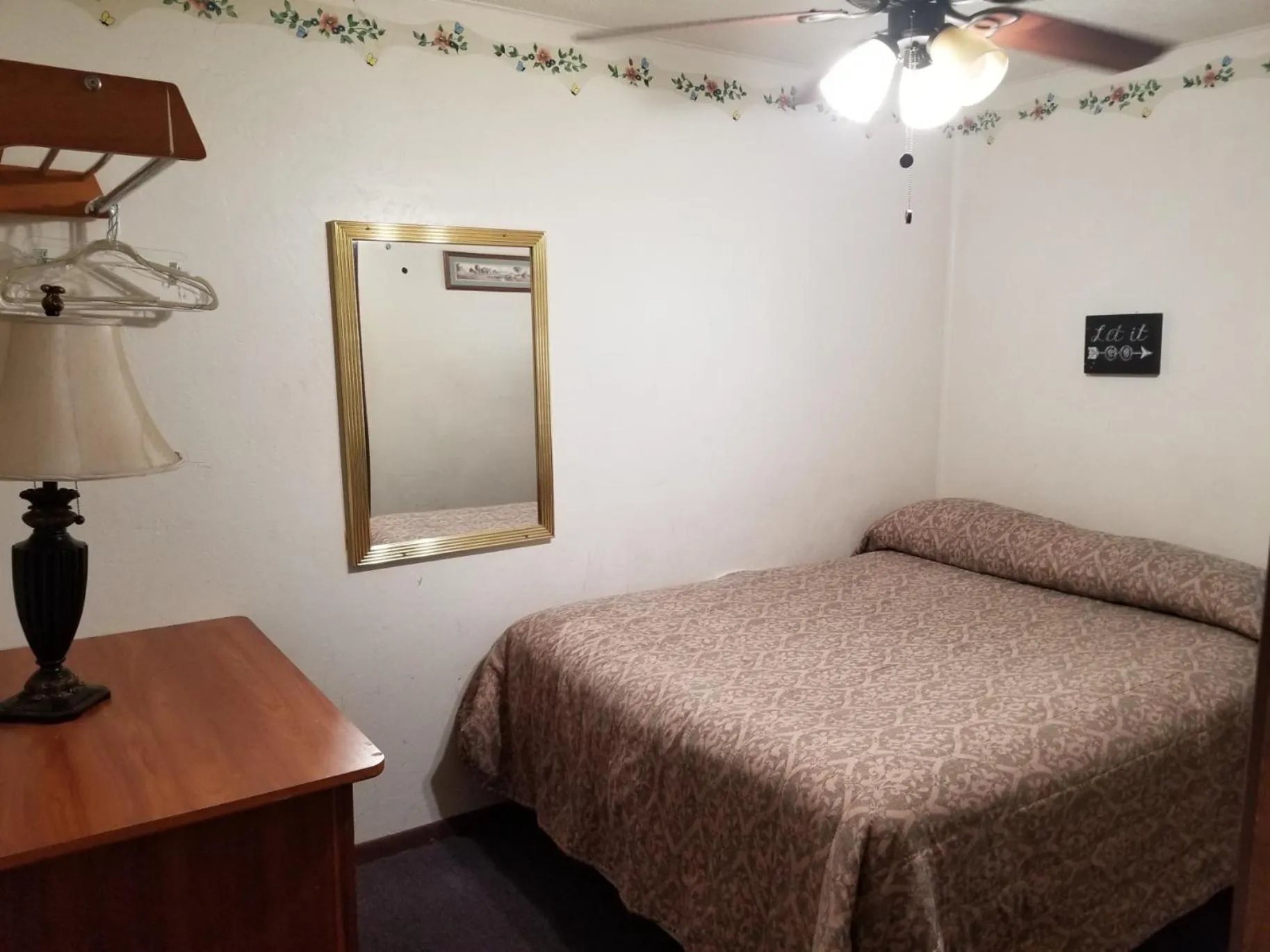 Bed in Timberline Lodge