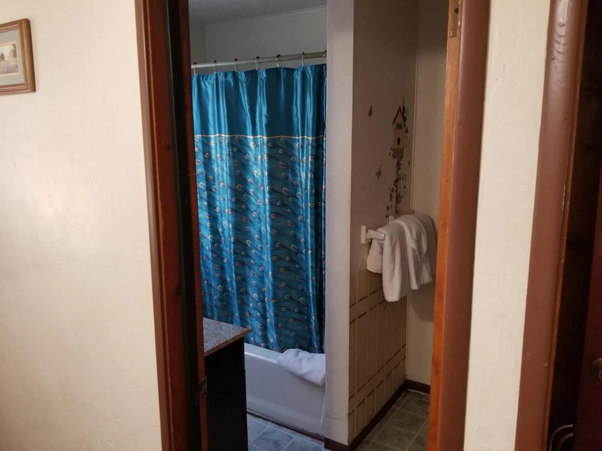 Shower in Timberline Lodge