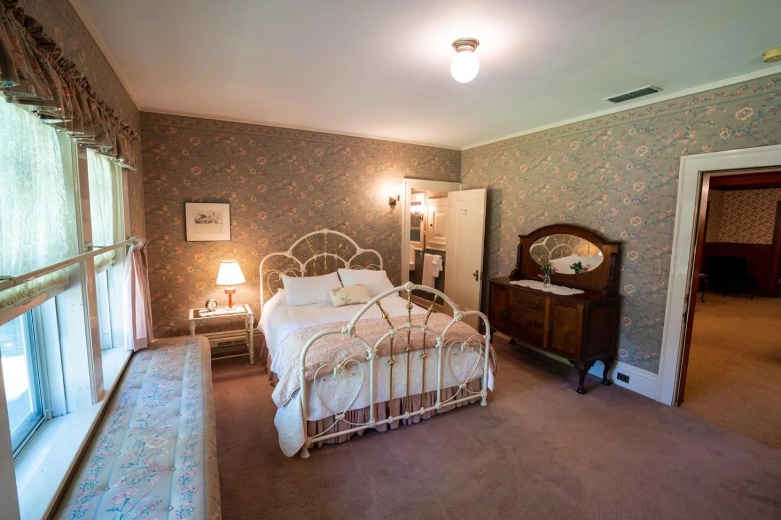 Bed in McCloud Hotel