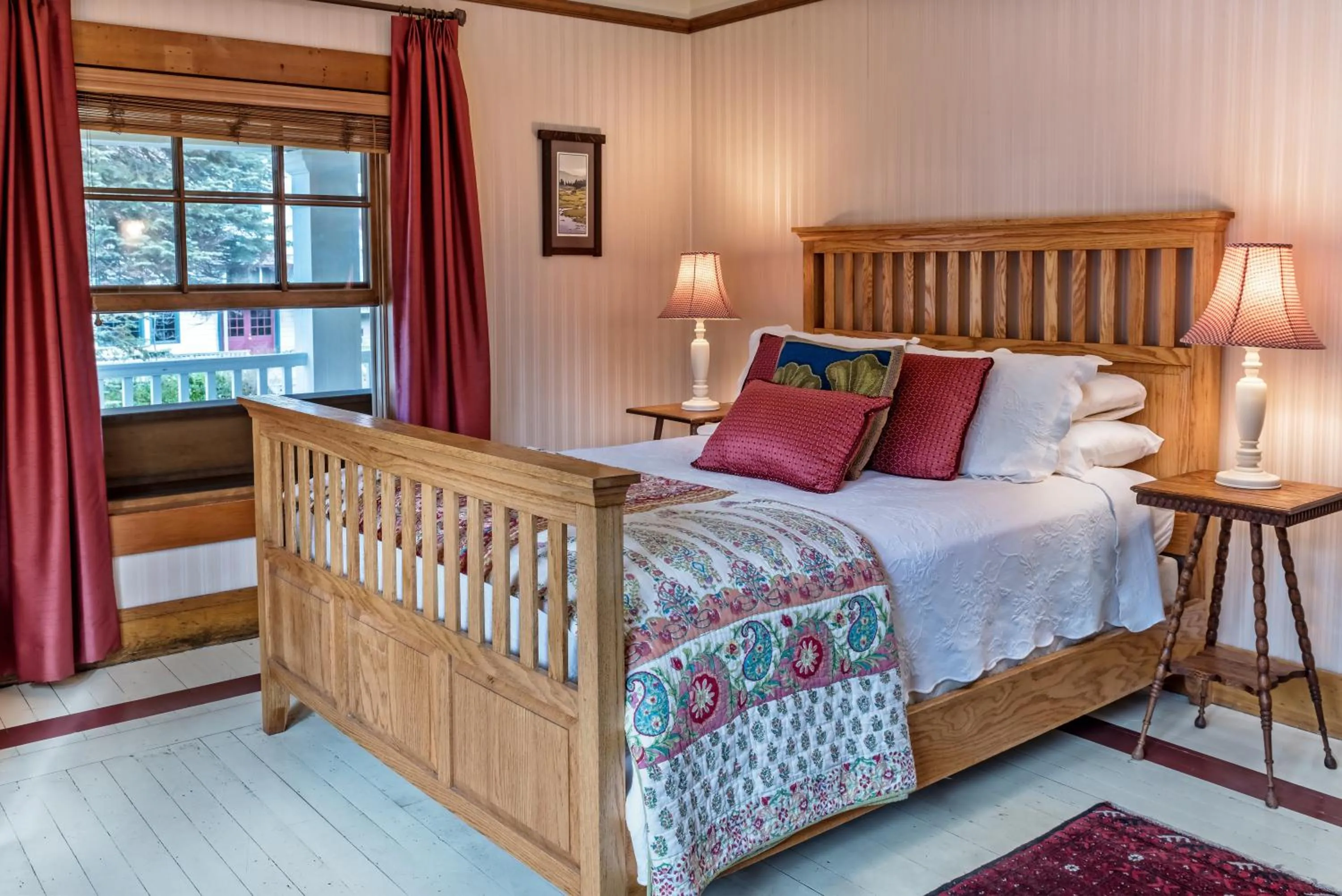 Bed in McCloud Hotel