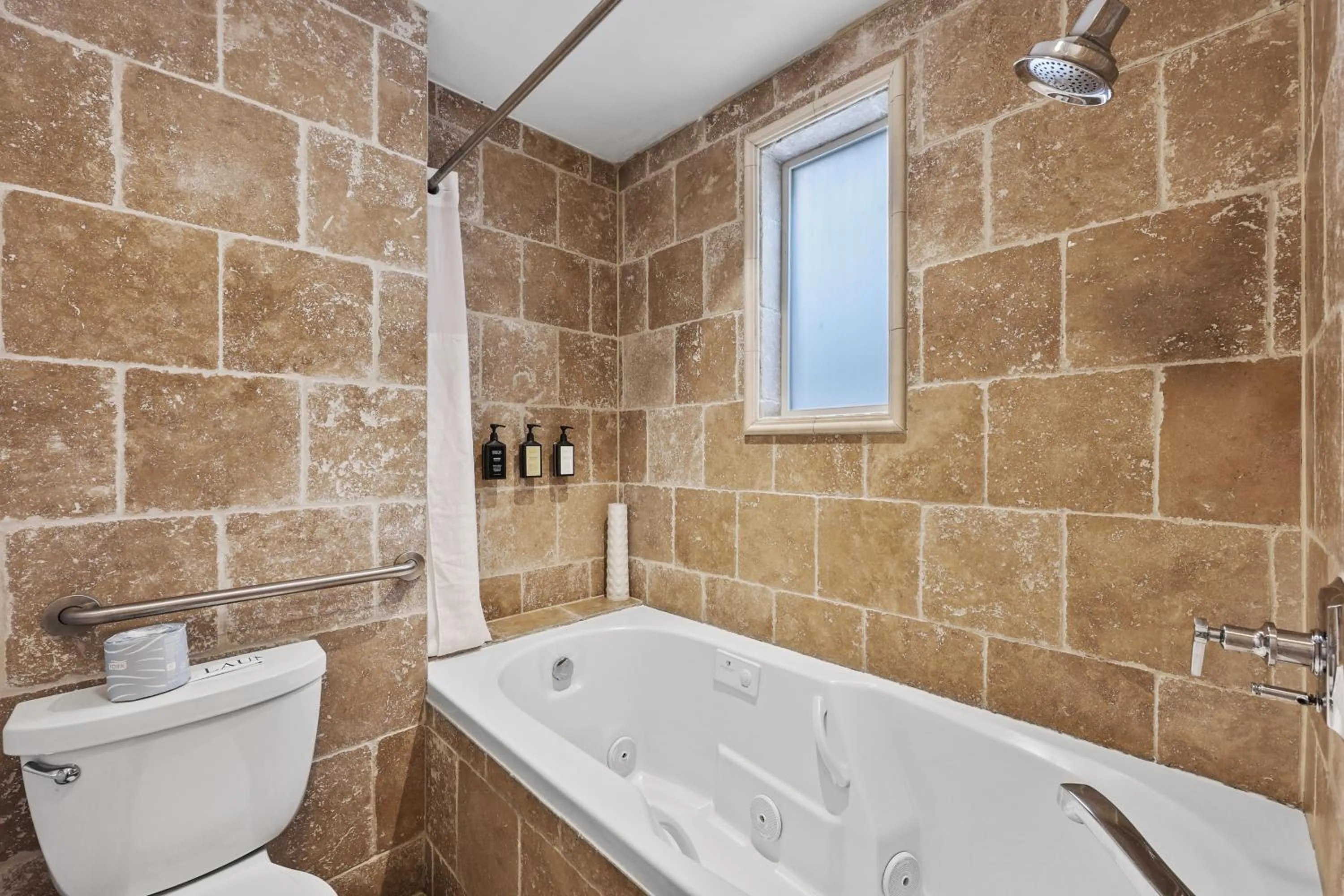 Shower in Catalina Courtyard Suites