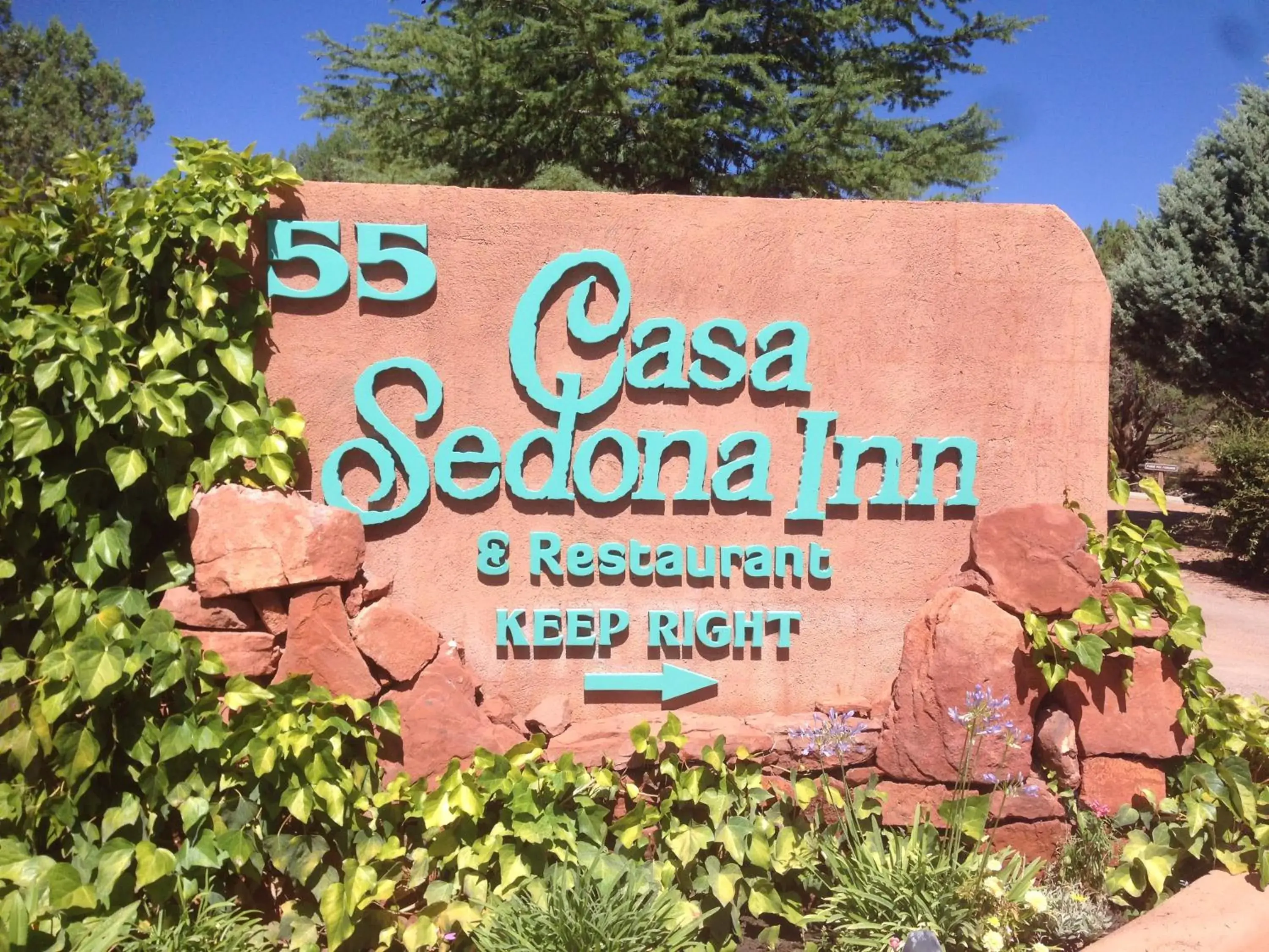 Facade/entrance in Casa Sedona Inn Facade/entrance in Casa Sedona Inn