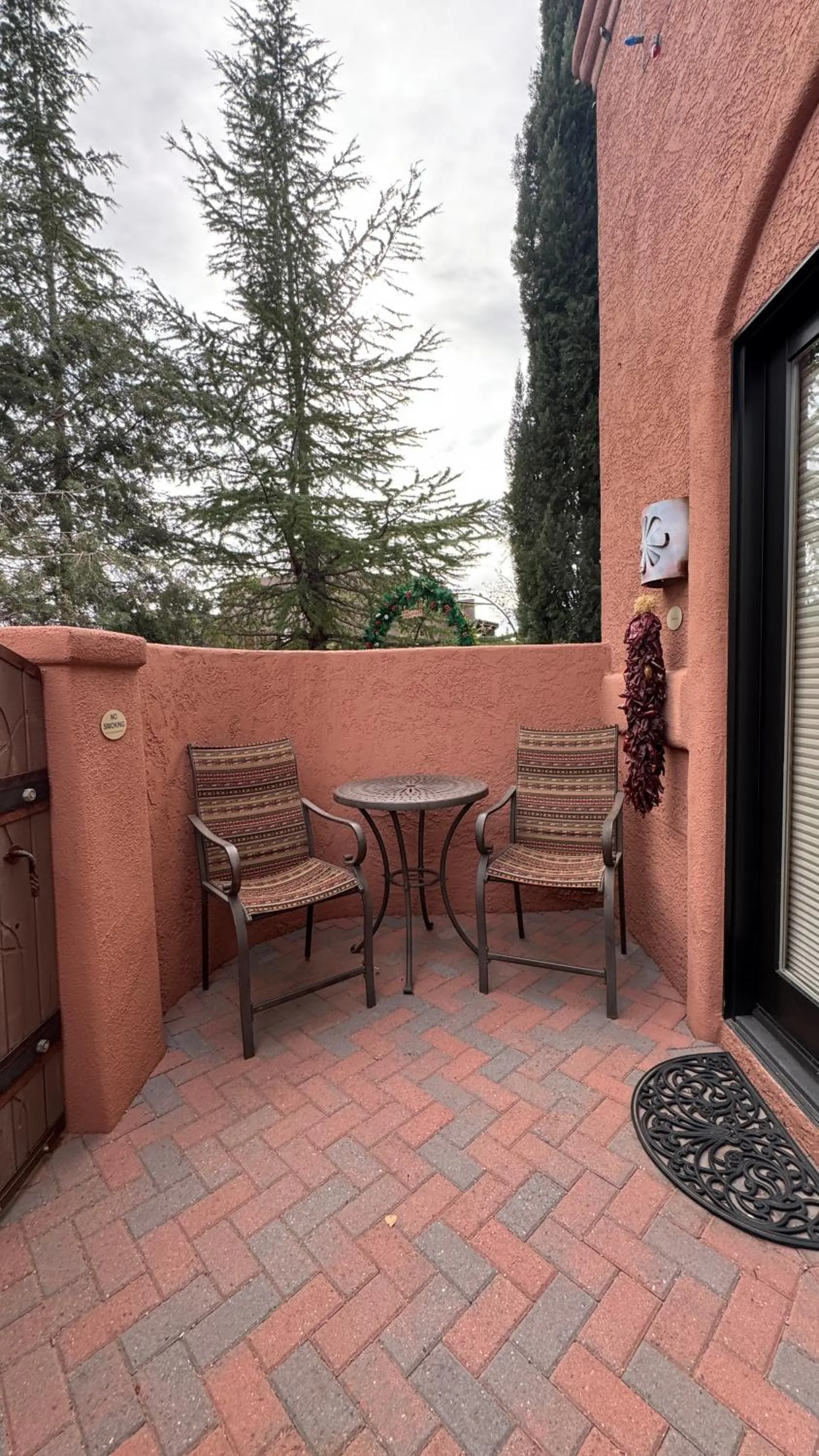 Patio in Casa Sedona Inn