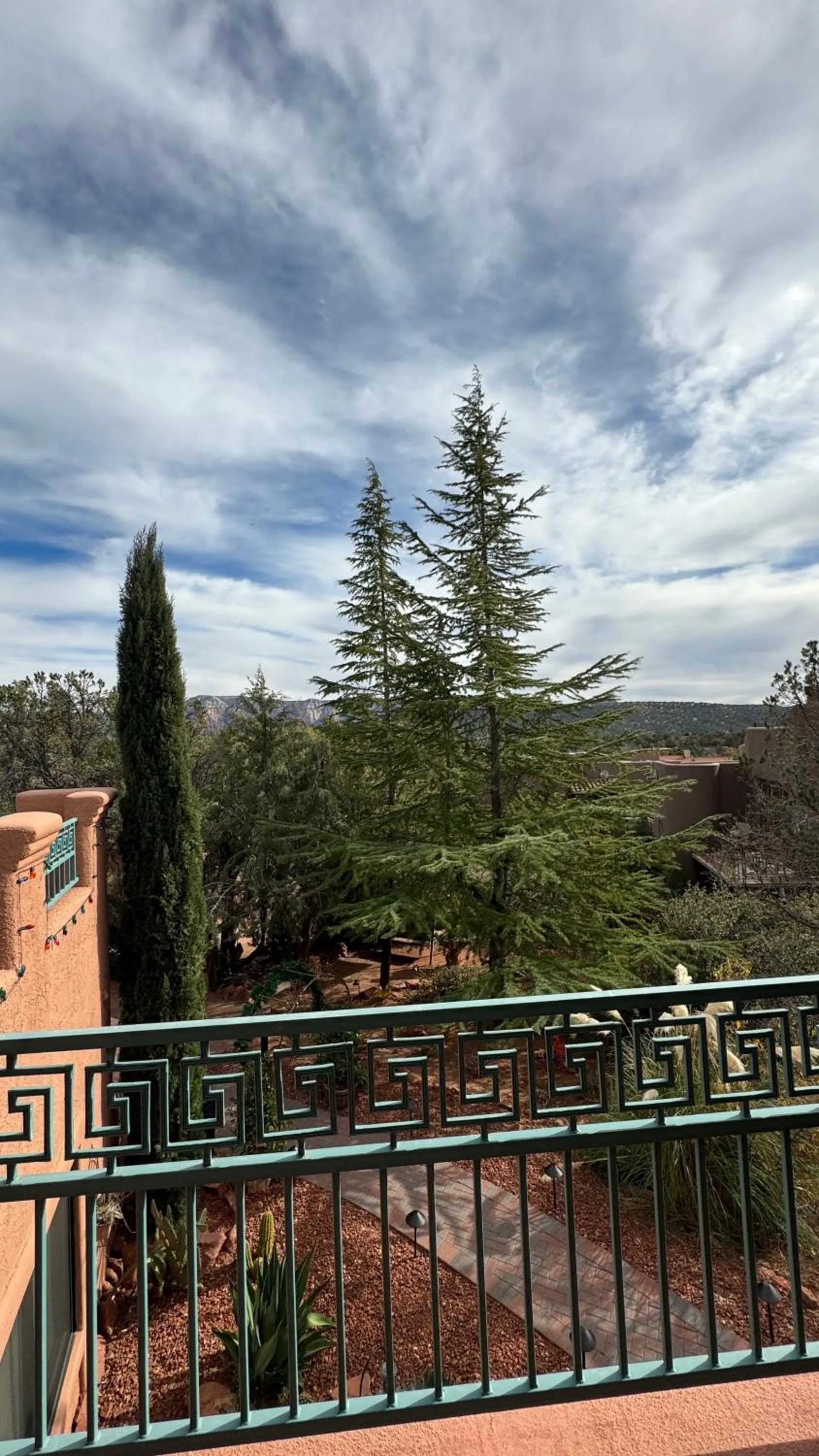 Mountain view in Casa Sedona Inn