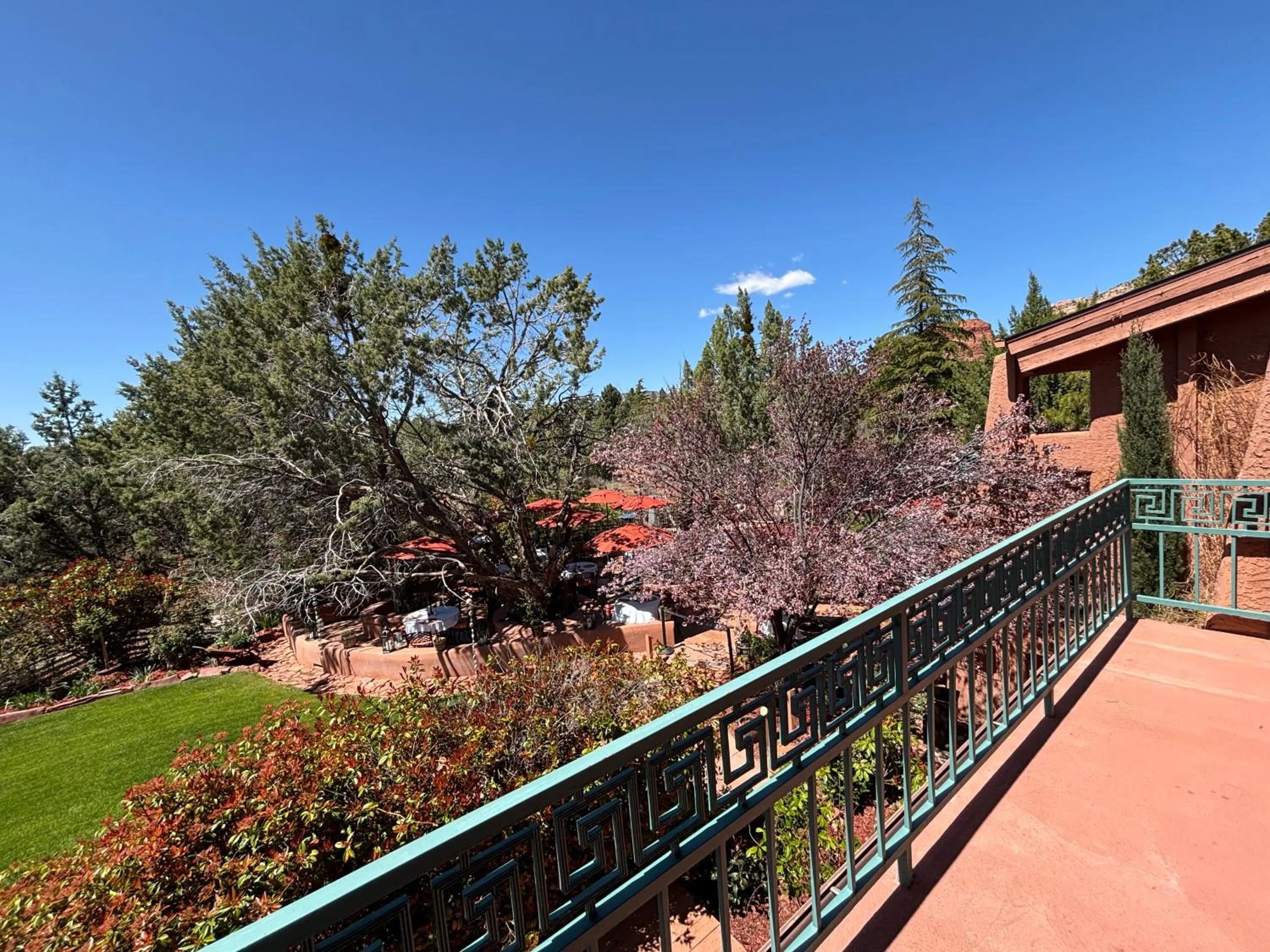 Balcony/Terrace in Casa Sedona Inn
