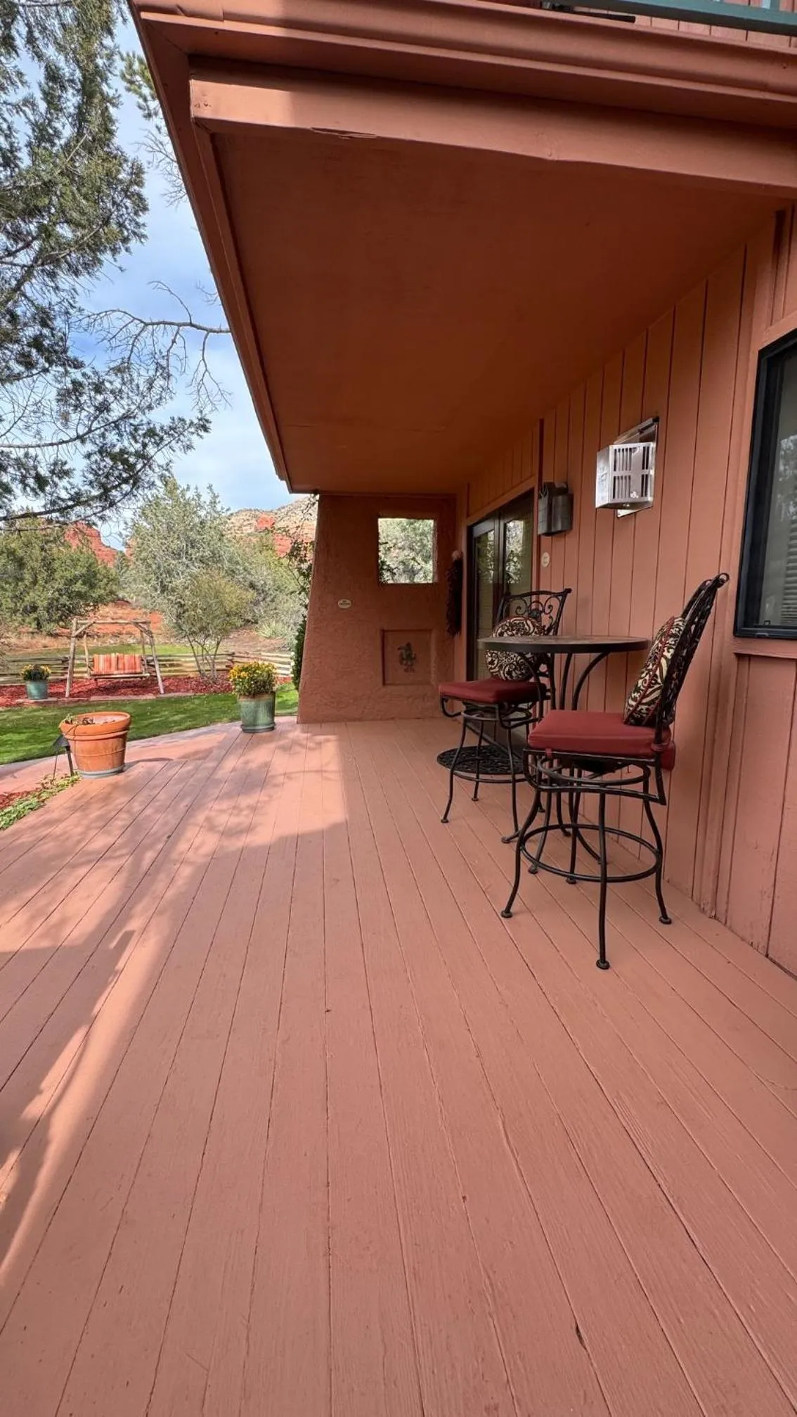 Patio in Casa Sedona Inn