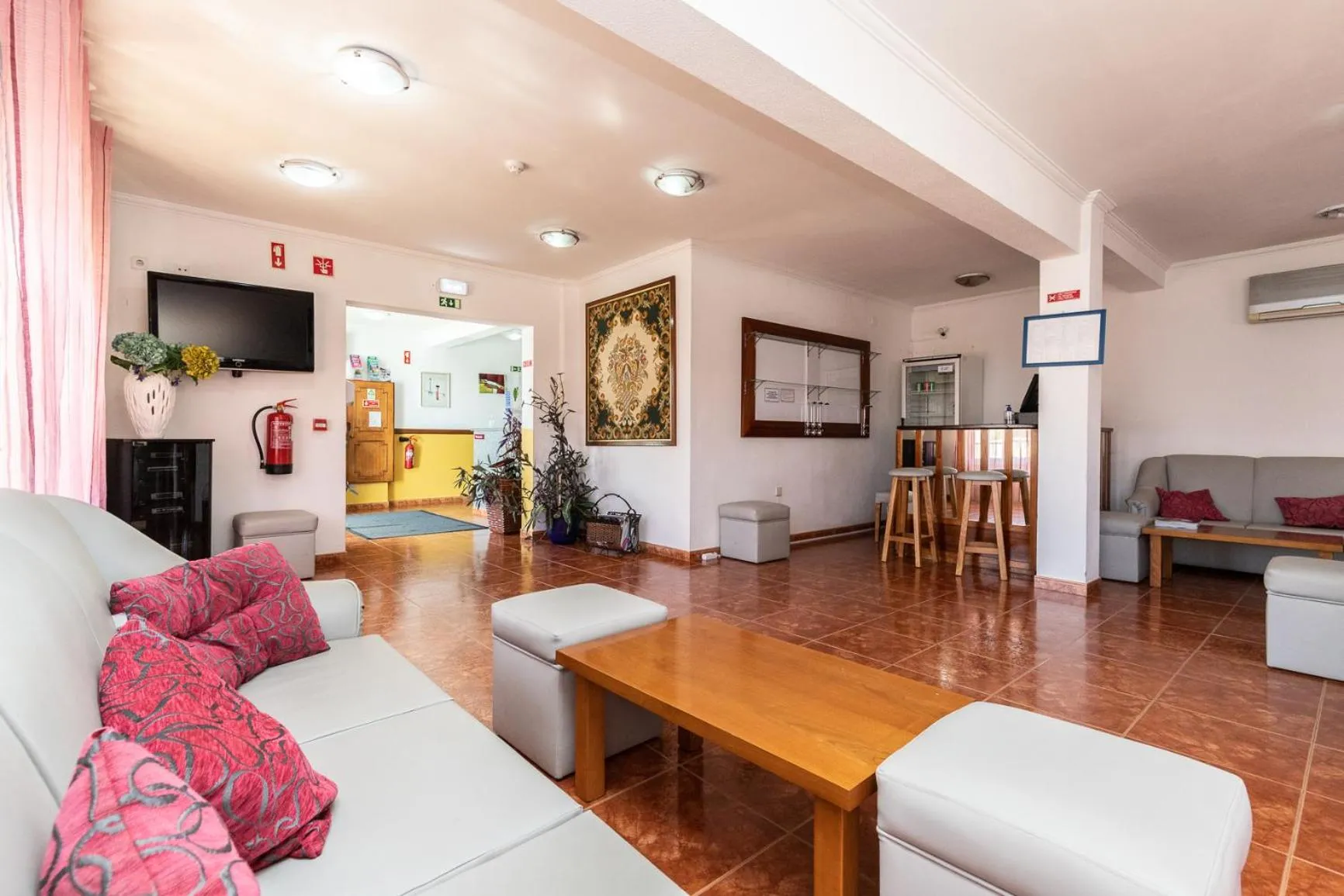 Living room in Hotel Azul Praia
