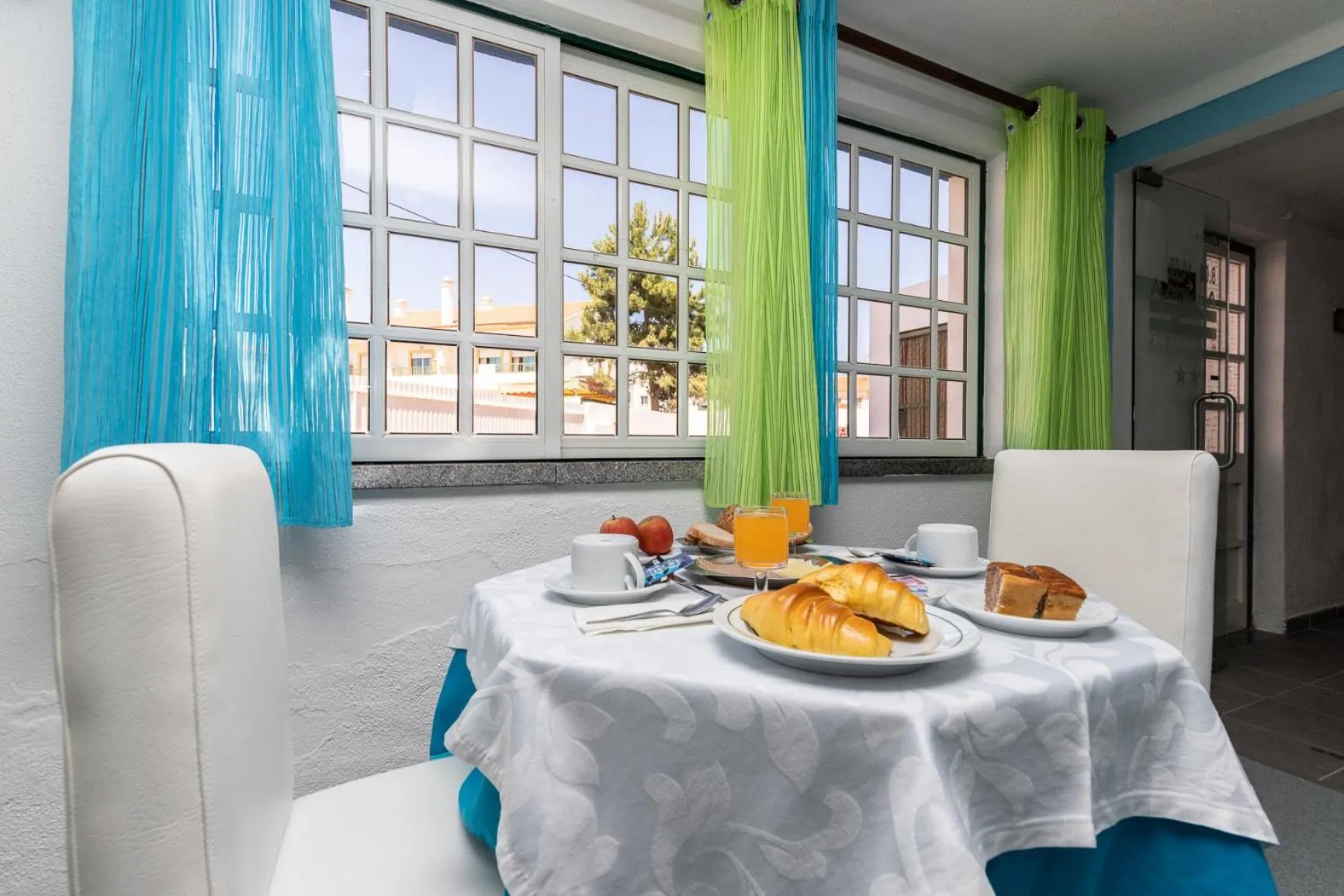 Continental breakfast in Hotel Azul Praia