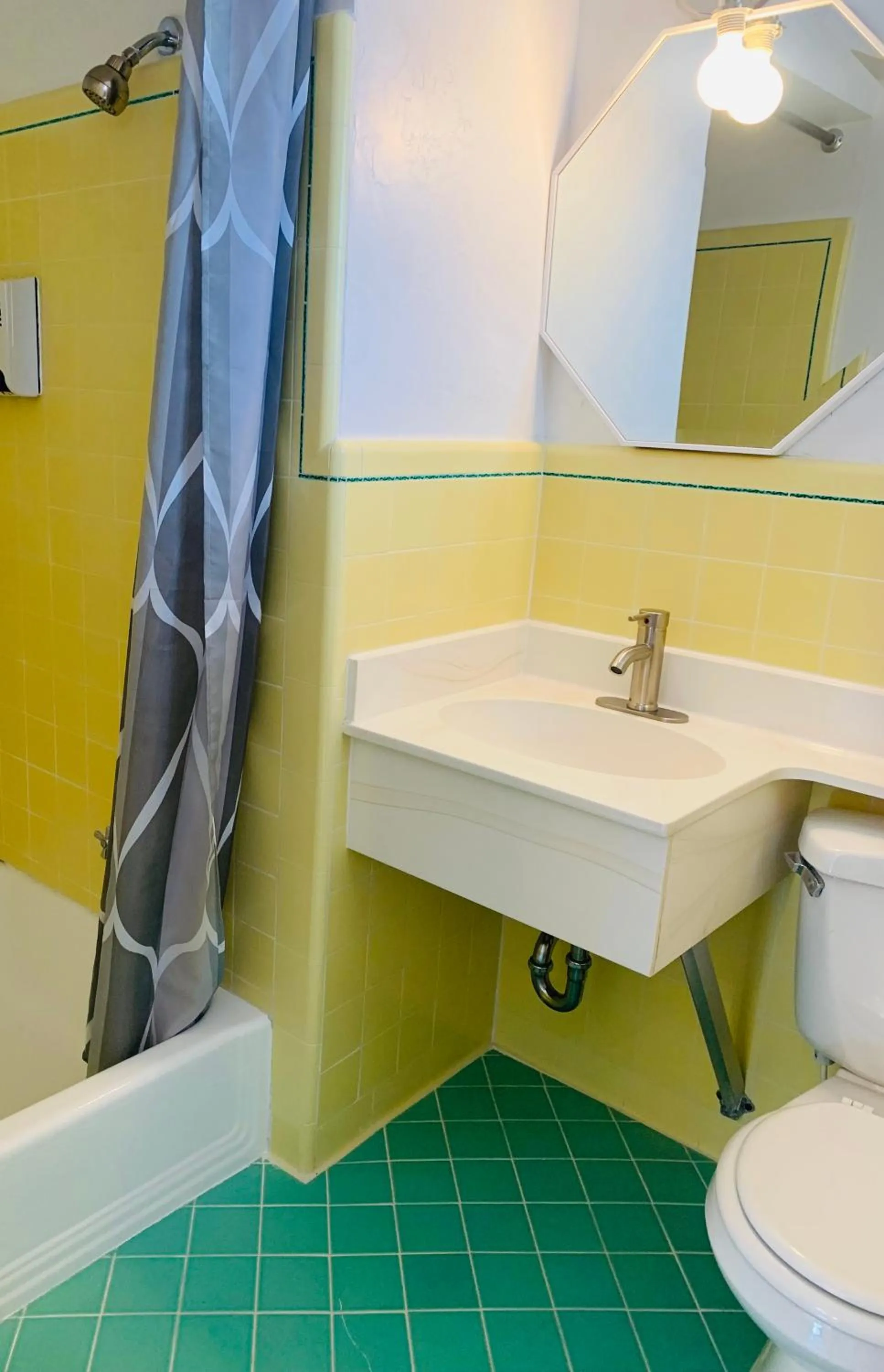 Shower in Dragonfly Motor Lodge