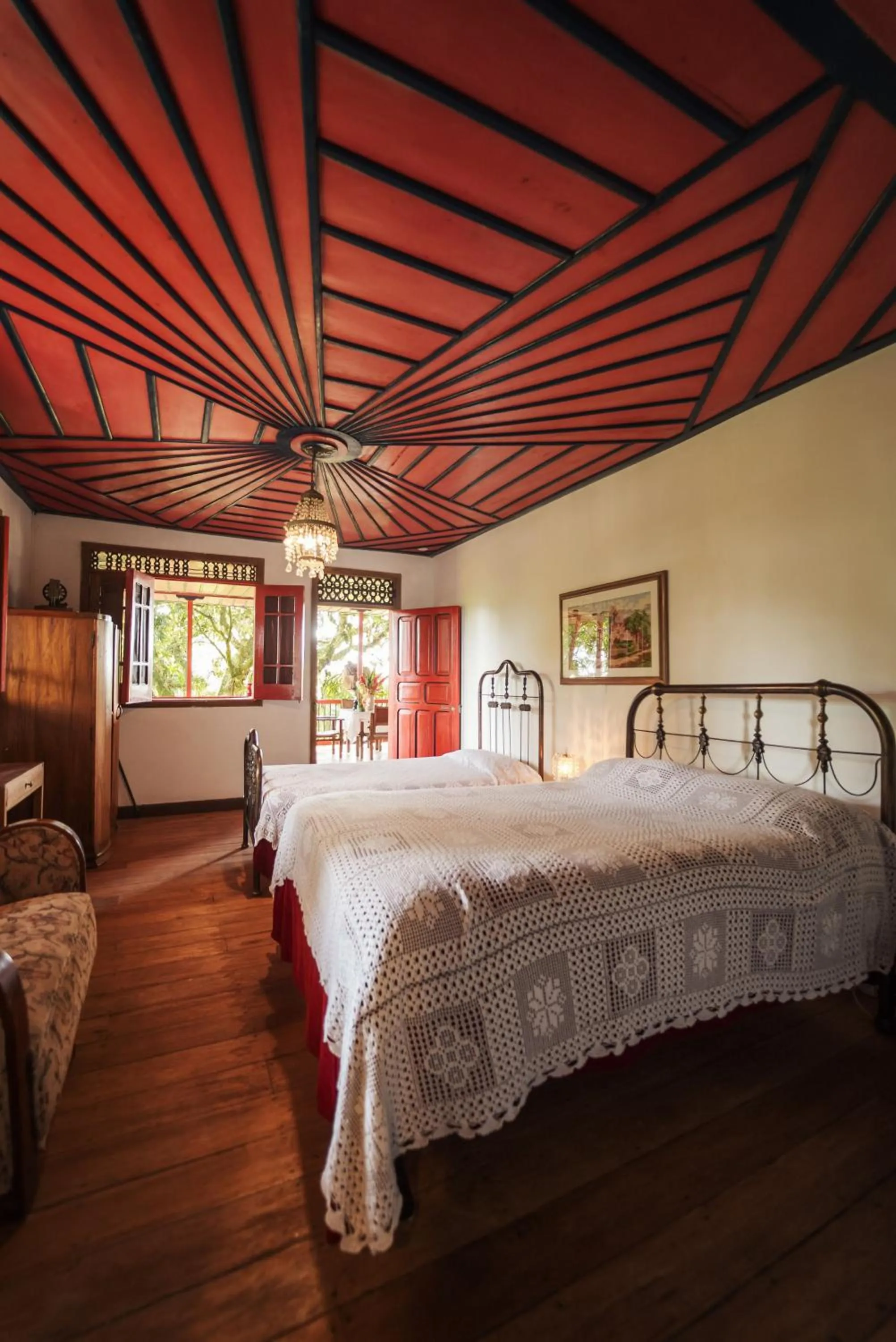 Bedroom, Bed in Finca Hotel