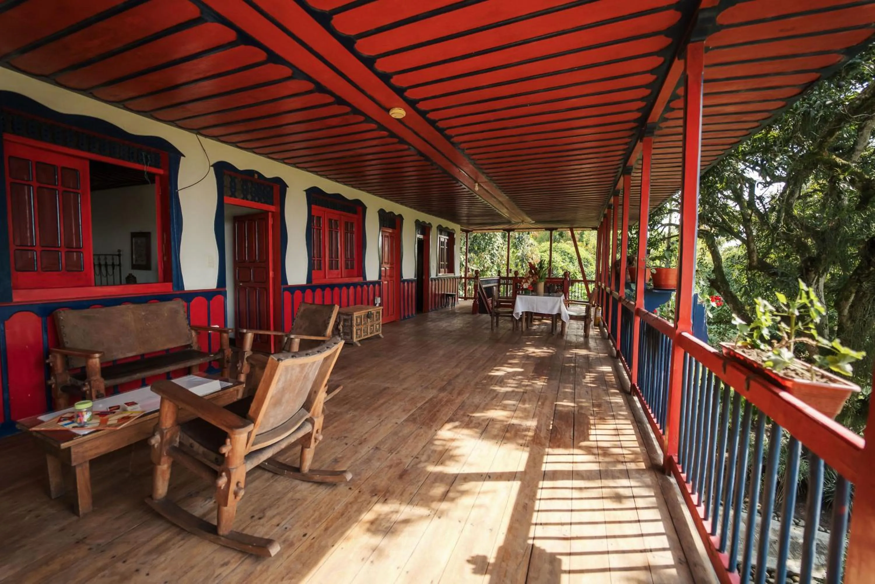 Balcony/Terrace in Finca Hotel