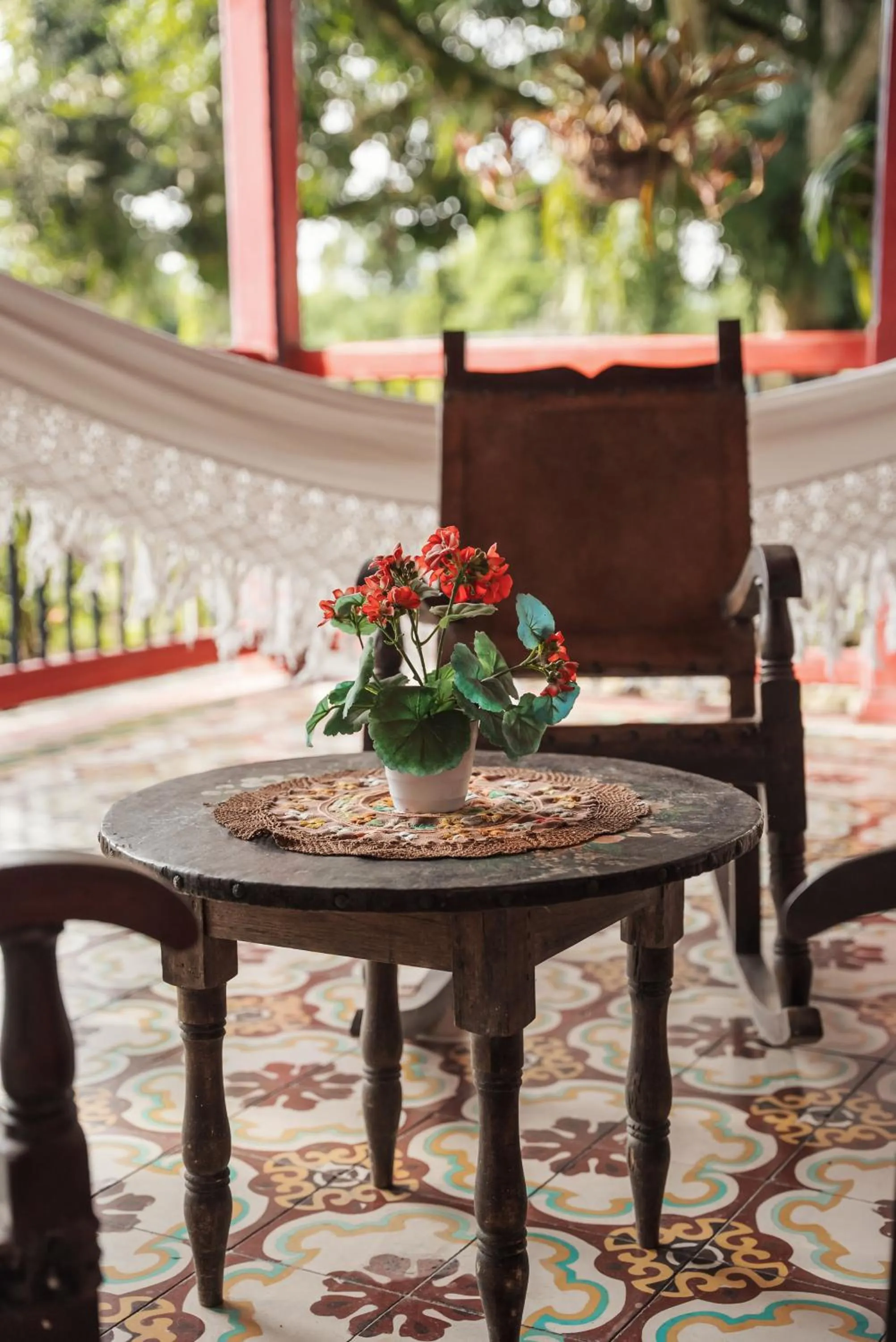 Living room in Finca Hotel