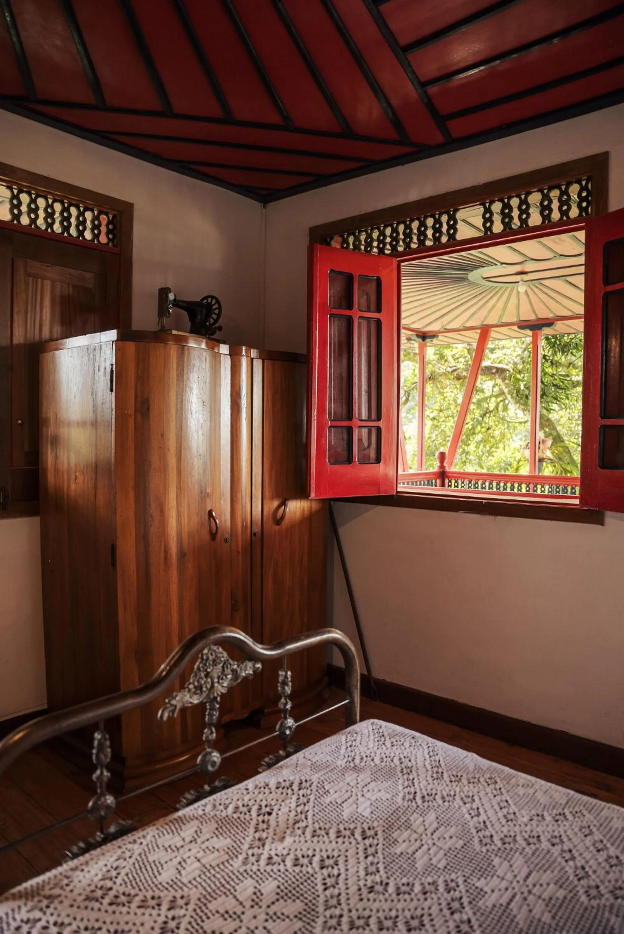 Bedroom, Bed in Finca Hotel