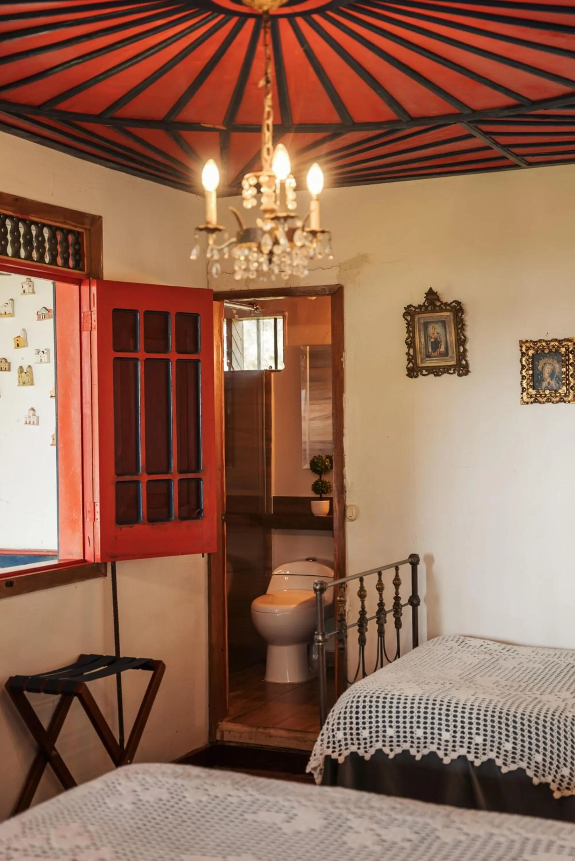 Bedroom, Bed in Finca Hotel