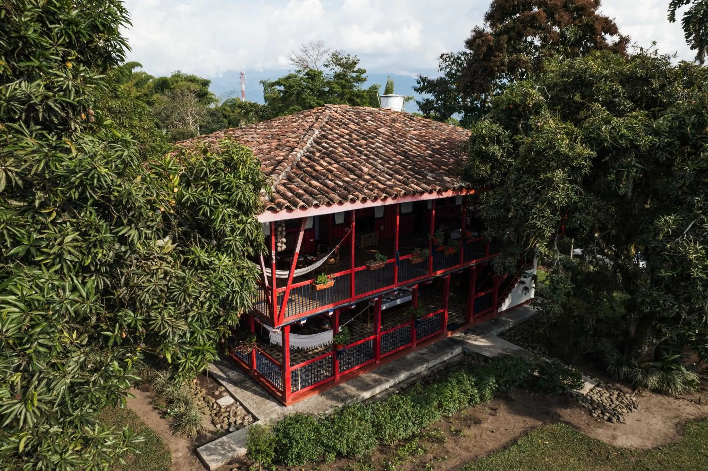 Property building in Finca Hotel