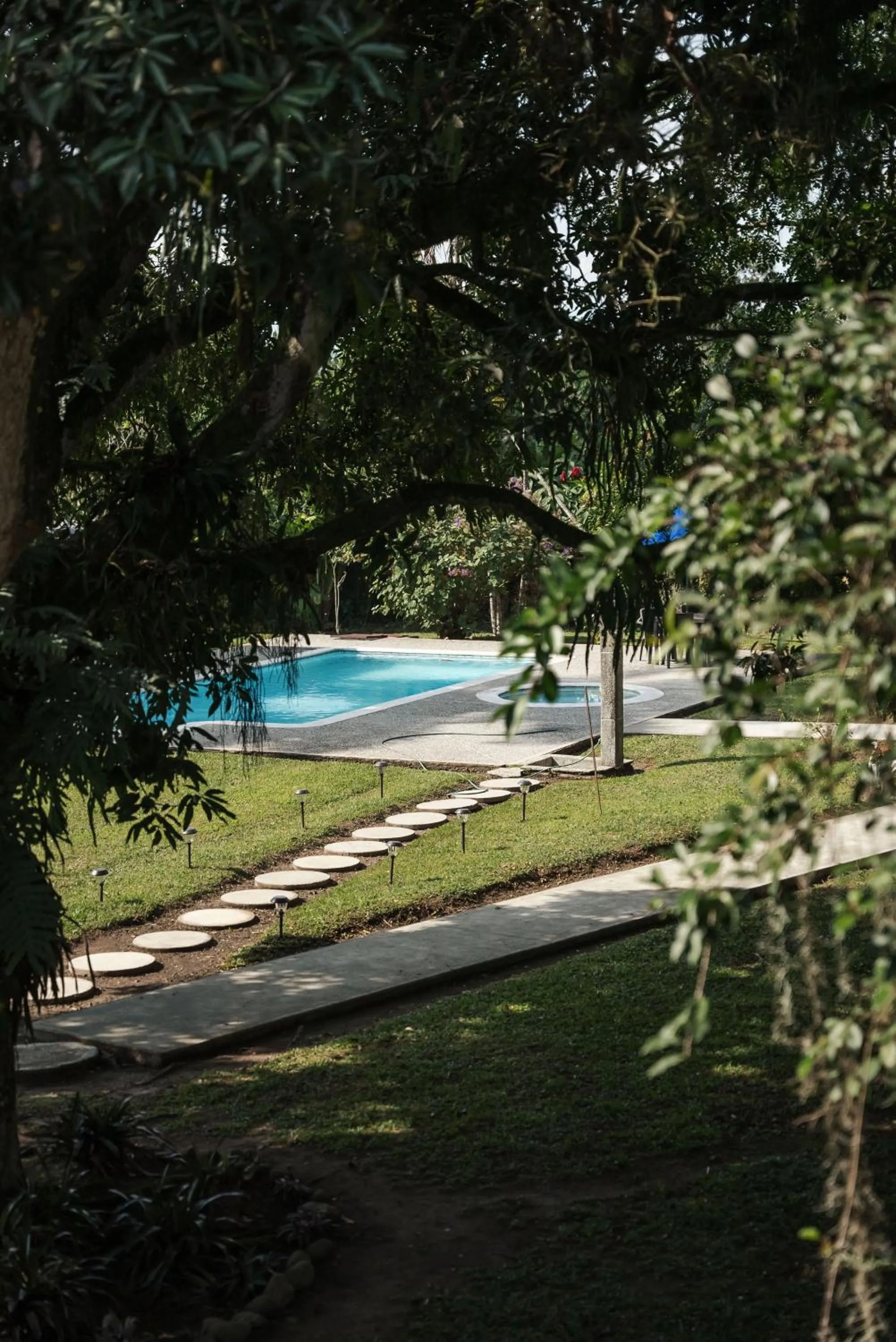 Swimming pool in Finca Hotel
