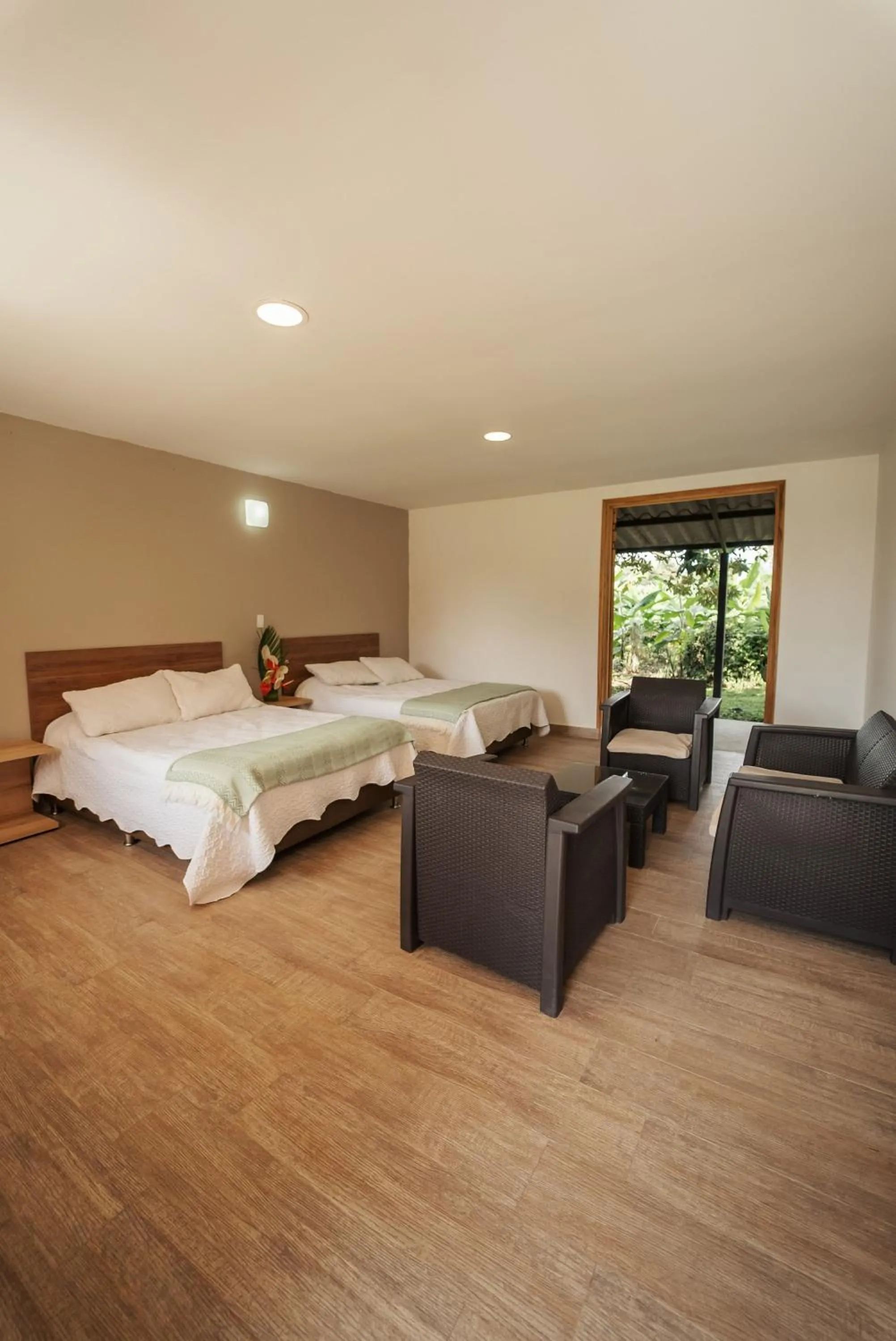 Photo of the whole room, Bed in Finca Hotel