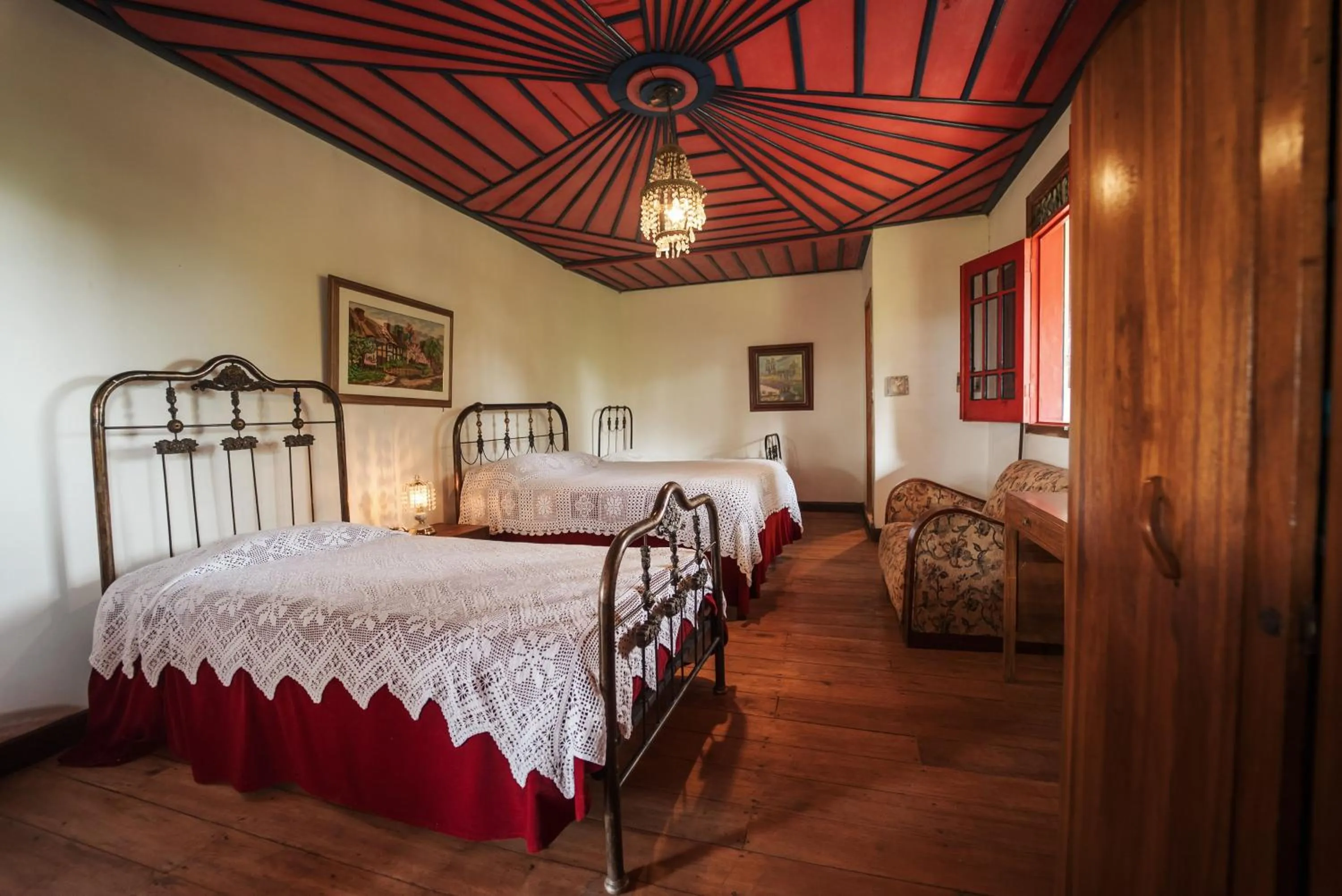 Bedroom, Bed in Finca Hotel
