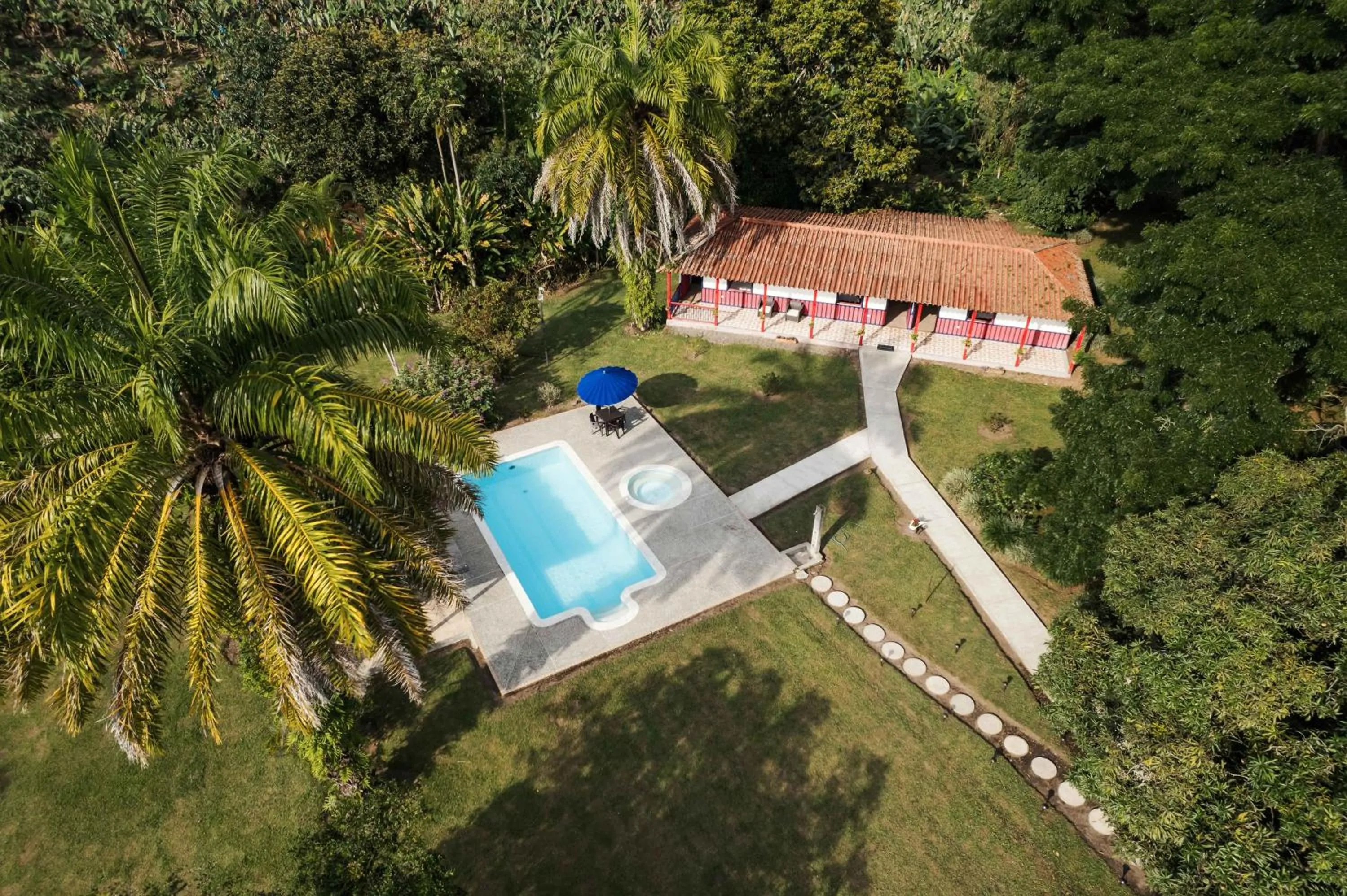 Property building in Finca Hotel