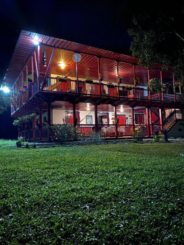 Property building in Finca Hotel