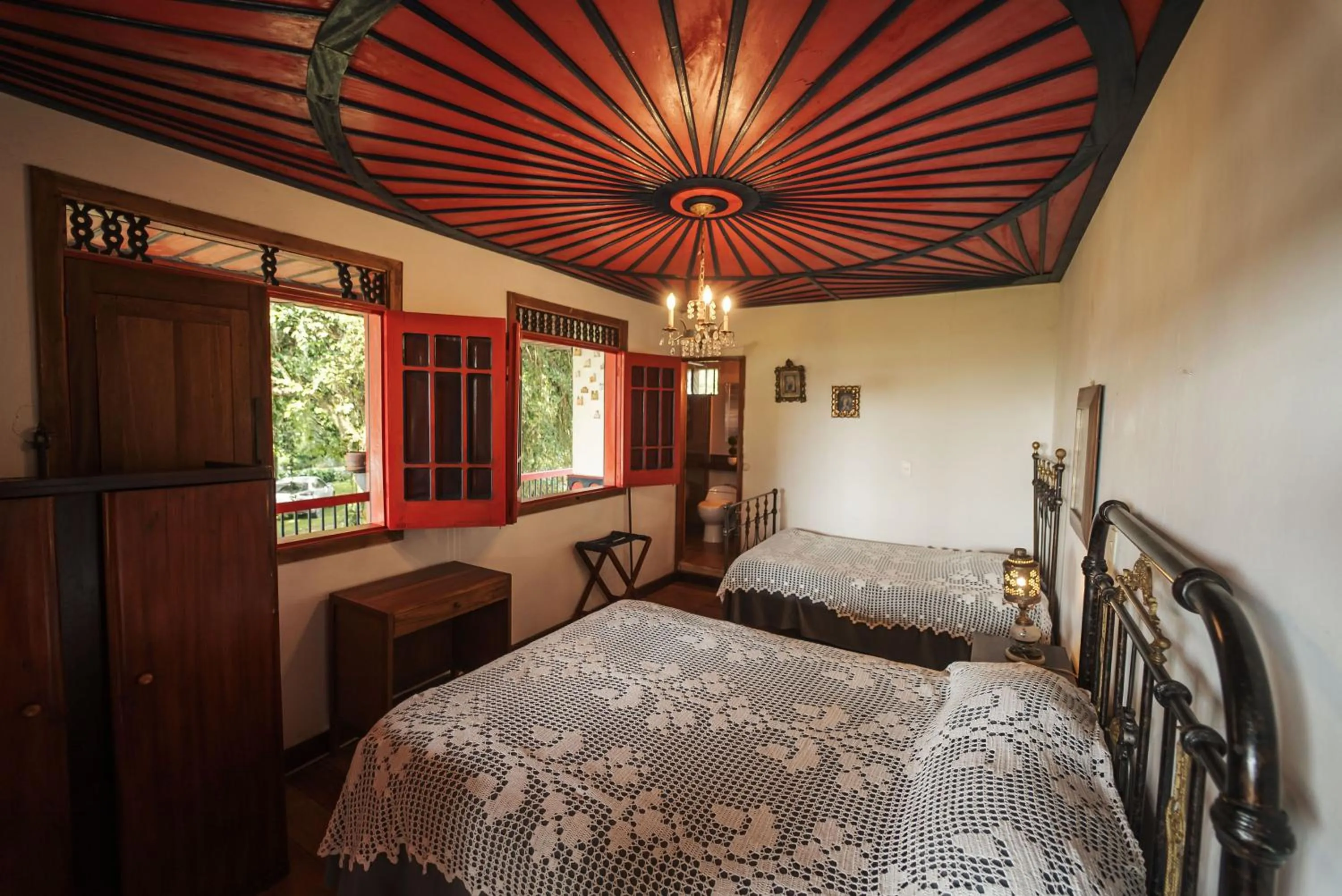 Bedroom, Bed in Finca Hotel
