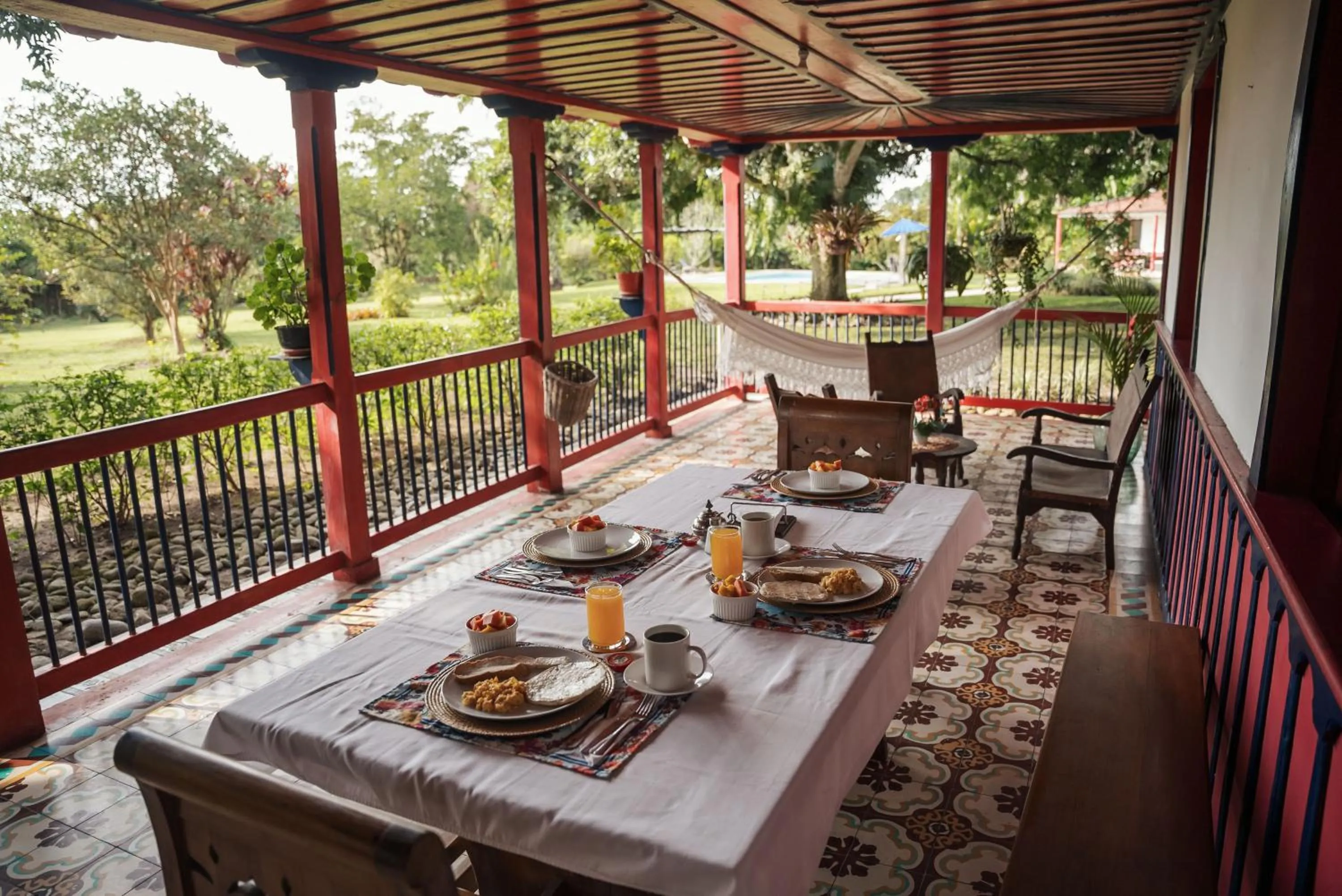 Breakfast in Finca Hotel