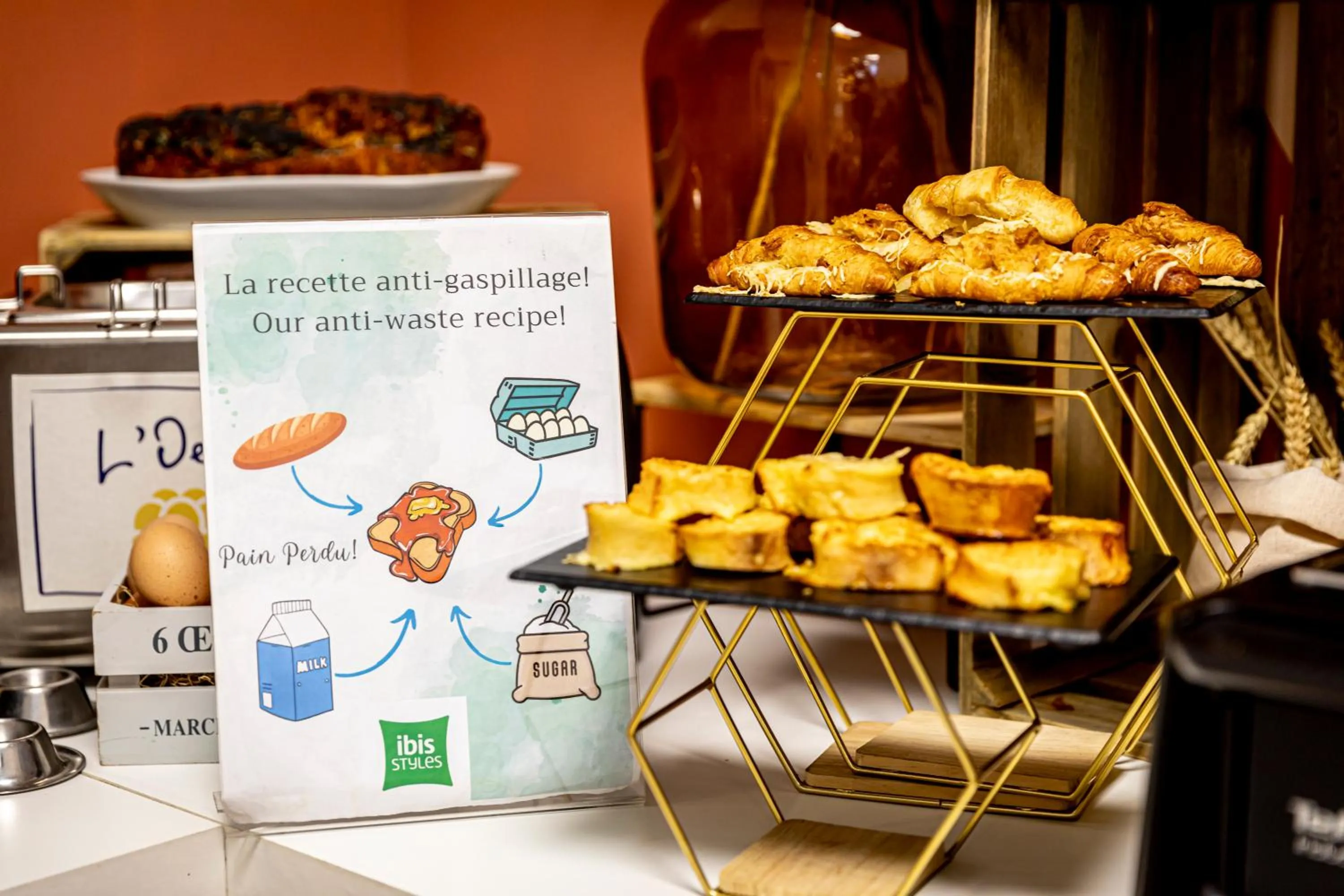 Breakfast in ibis Styles Paris Eiffel Cambronne