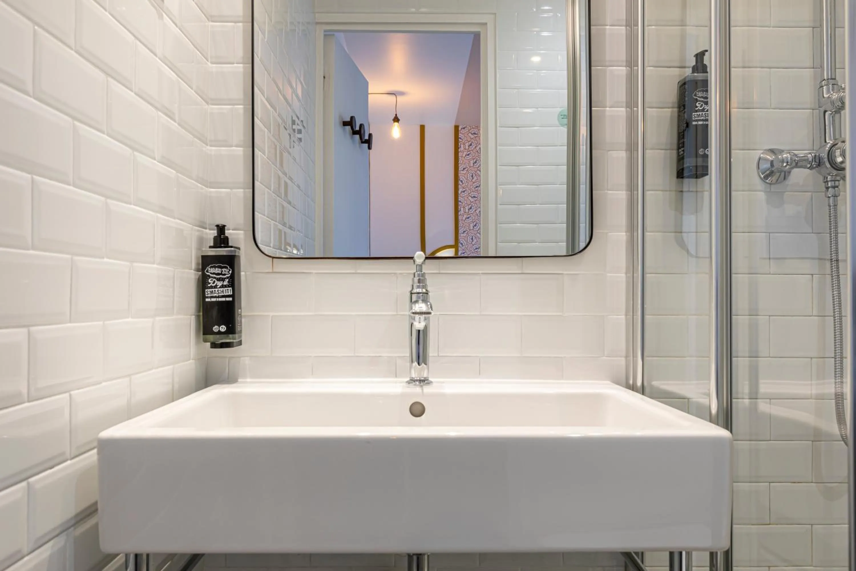 Bathroom in ibis Styles Paris Eiffel Cambronne