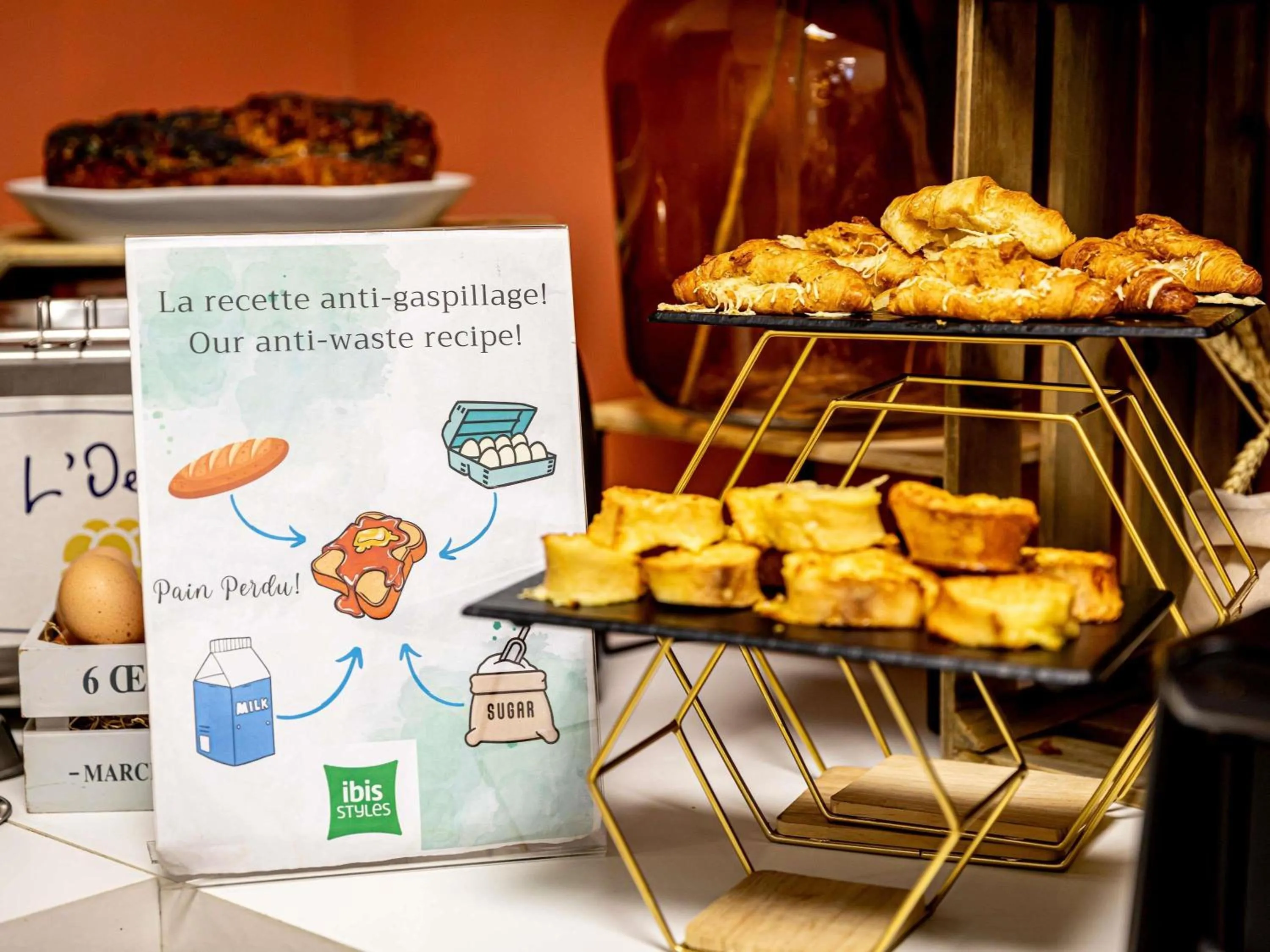 Breakfast in ibis Styles Paris Eiffel Cambronne