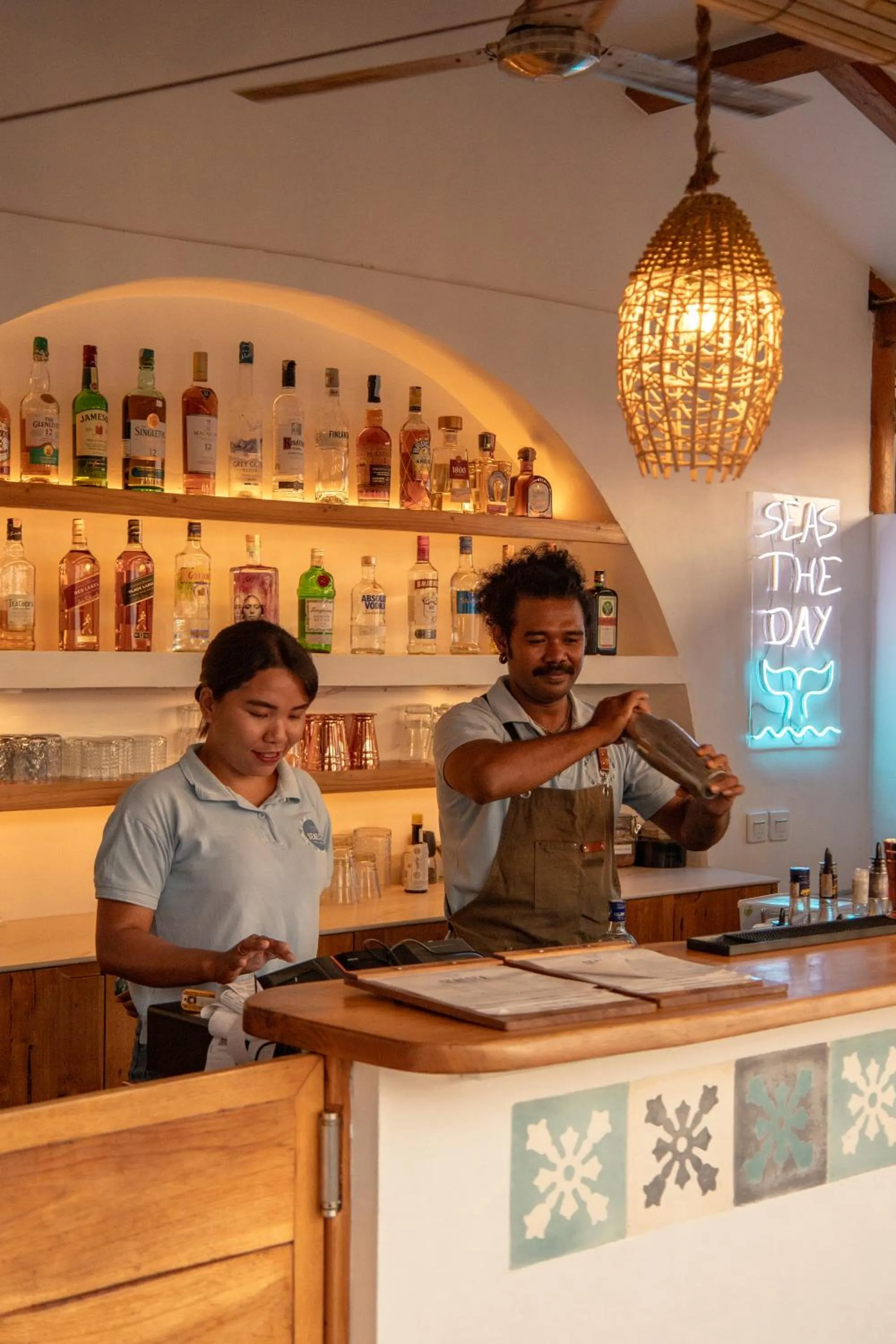 Lounge or bar in Seaesta Komodo Hotel & Hostel