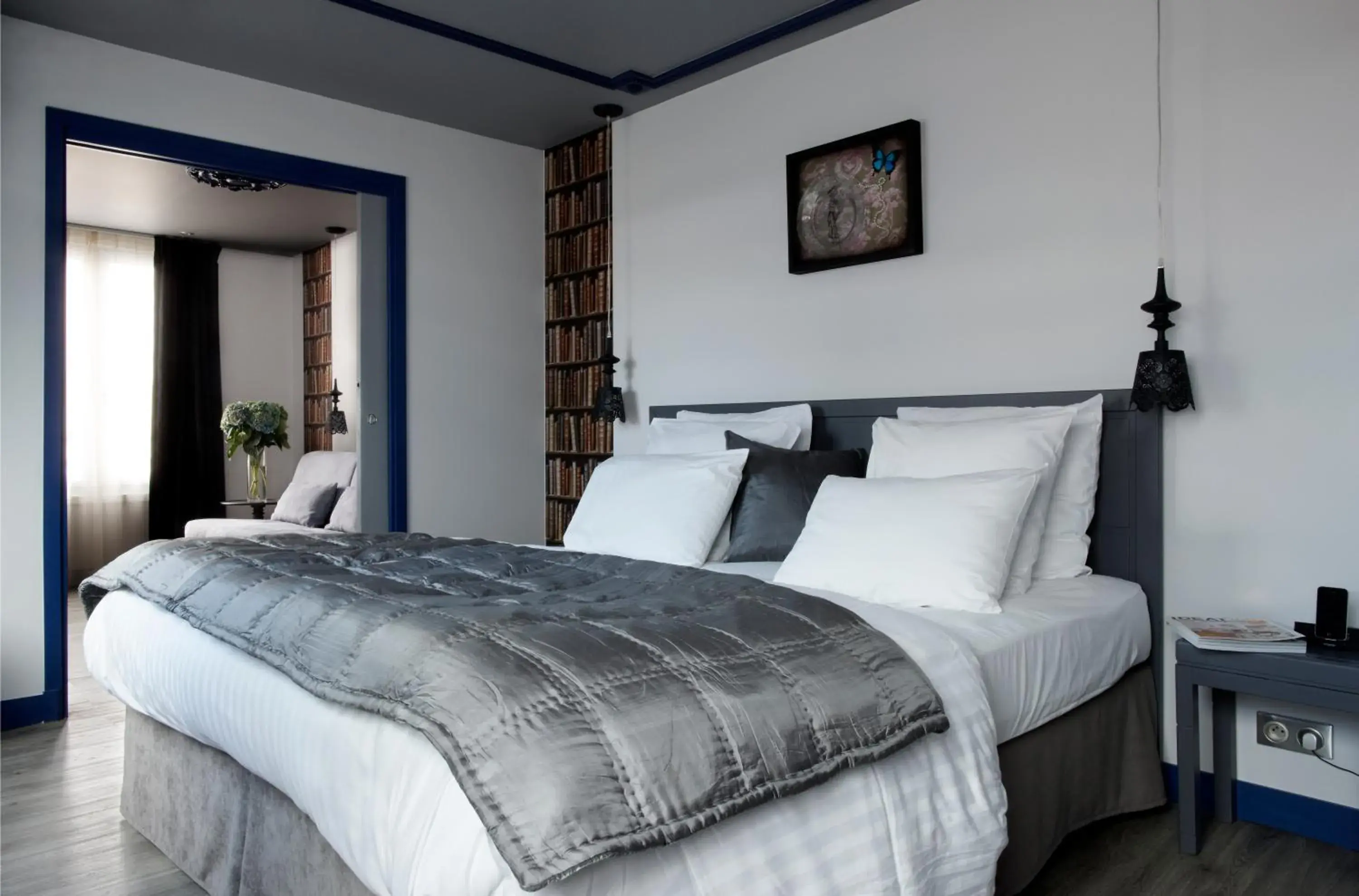 Bedroom, Bed in Hotel Mademoiselle Bedroom, Bed in Hotel Mademoiselle